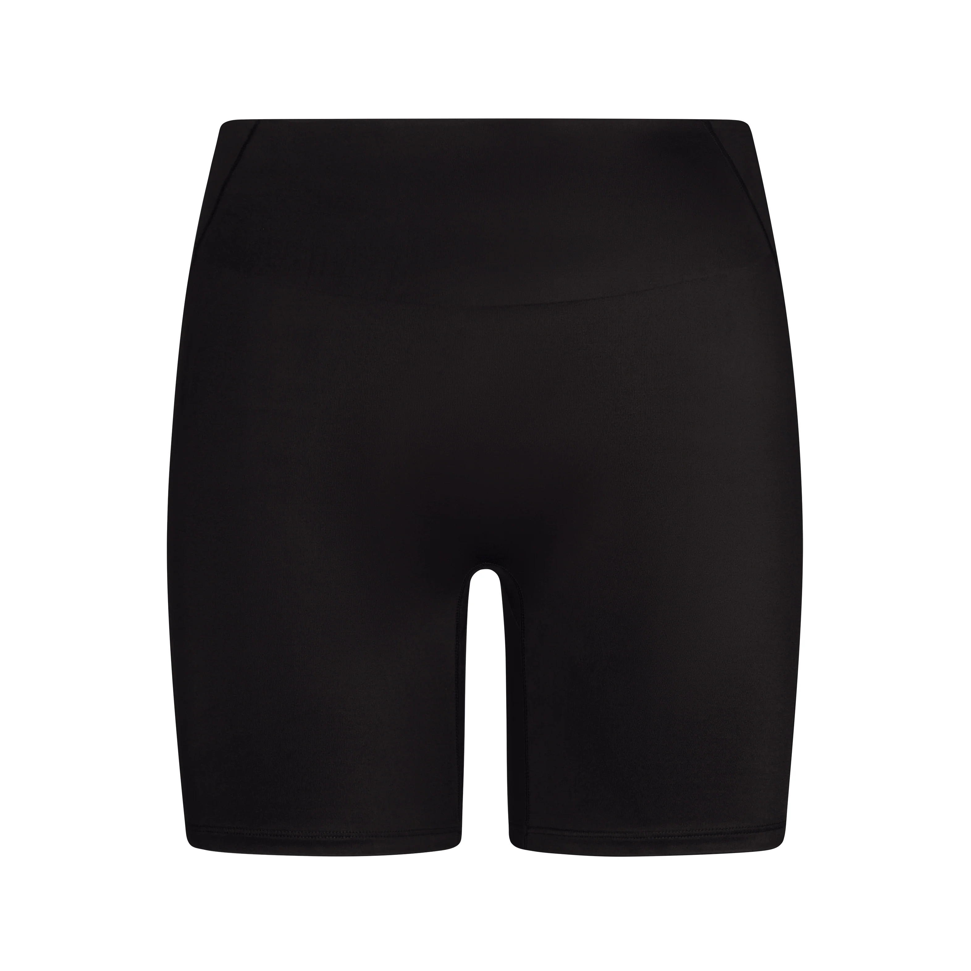 NikeSKIMS SATIN SHINE BONDED WAIST 5" BIKER SHORT | OBSIDIAN
