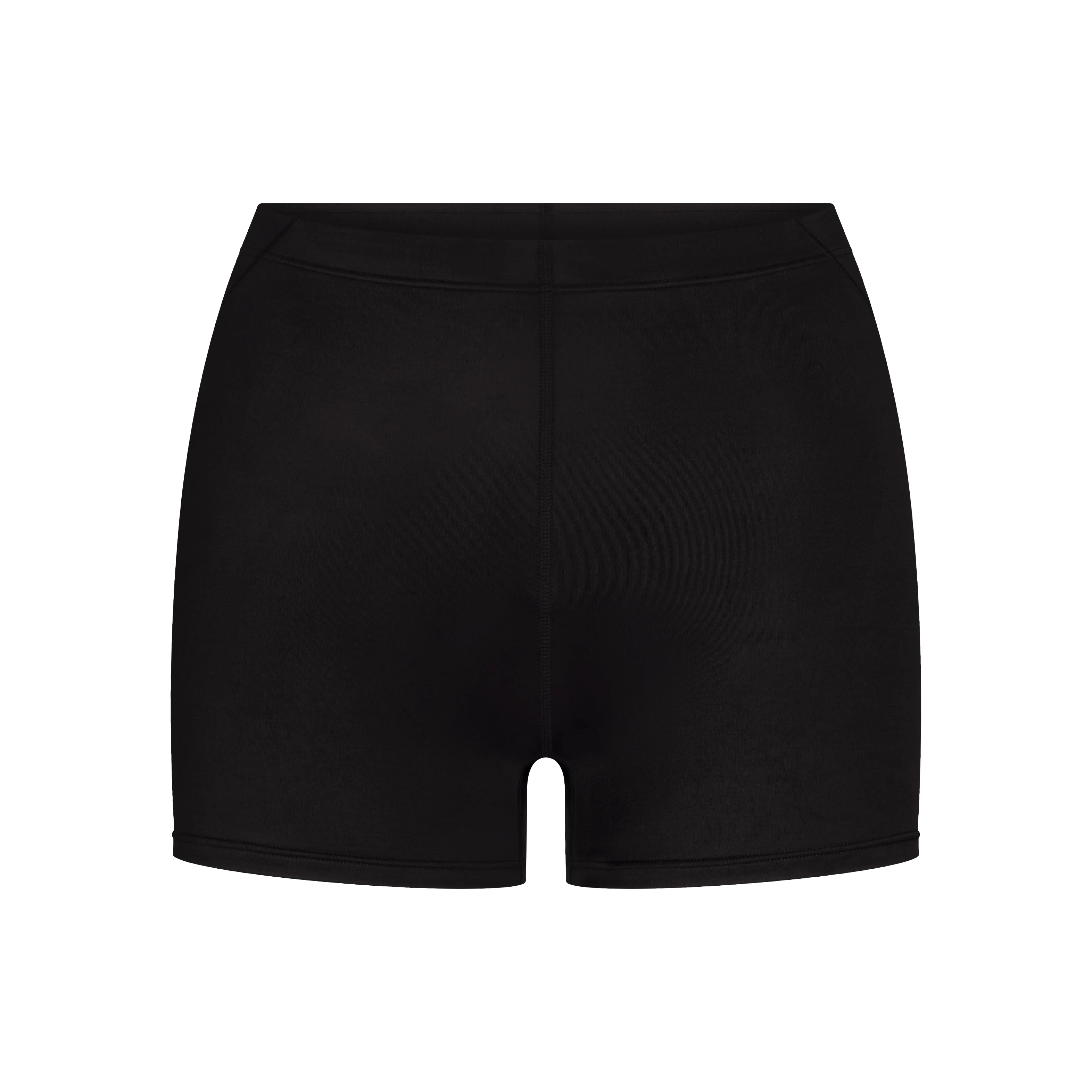 NikeSKIMS SATIN SHINE DRAWCORD 2" SHORT | OBSIDIAN