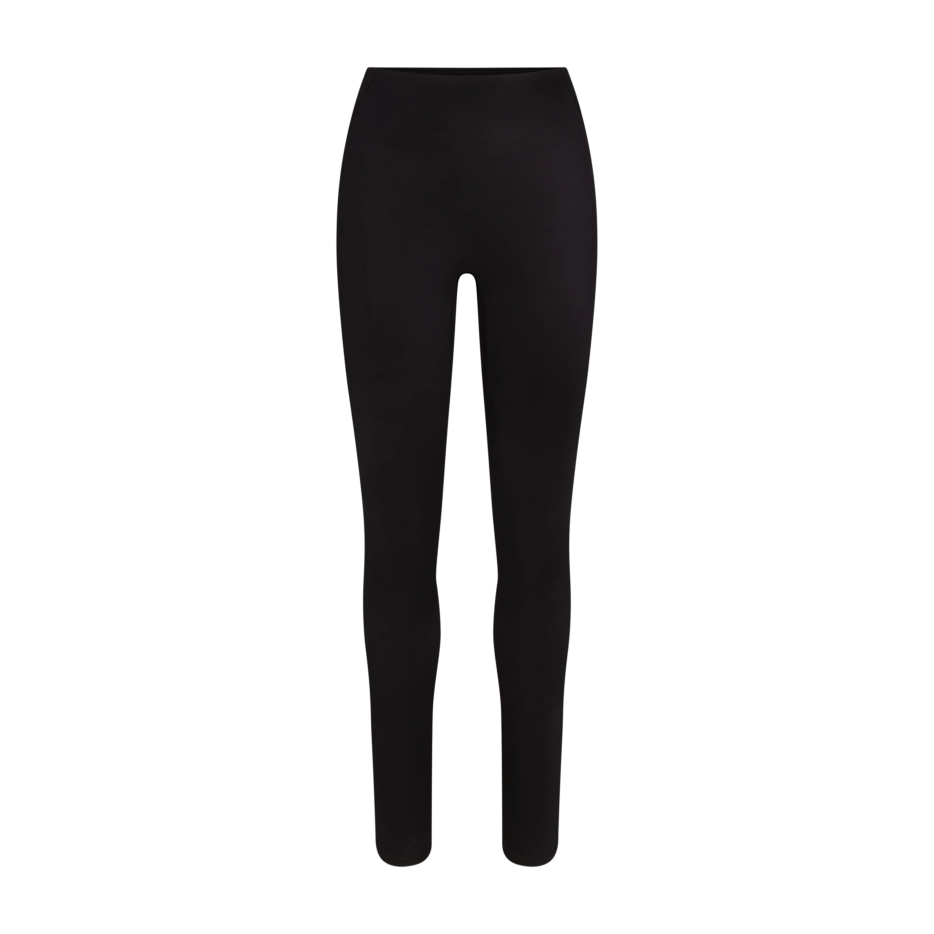 NikeSKIMS SATIN SHINE BONDED WAIST 29" LEGGING | OBSIDIAN