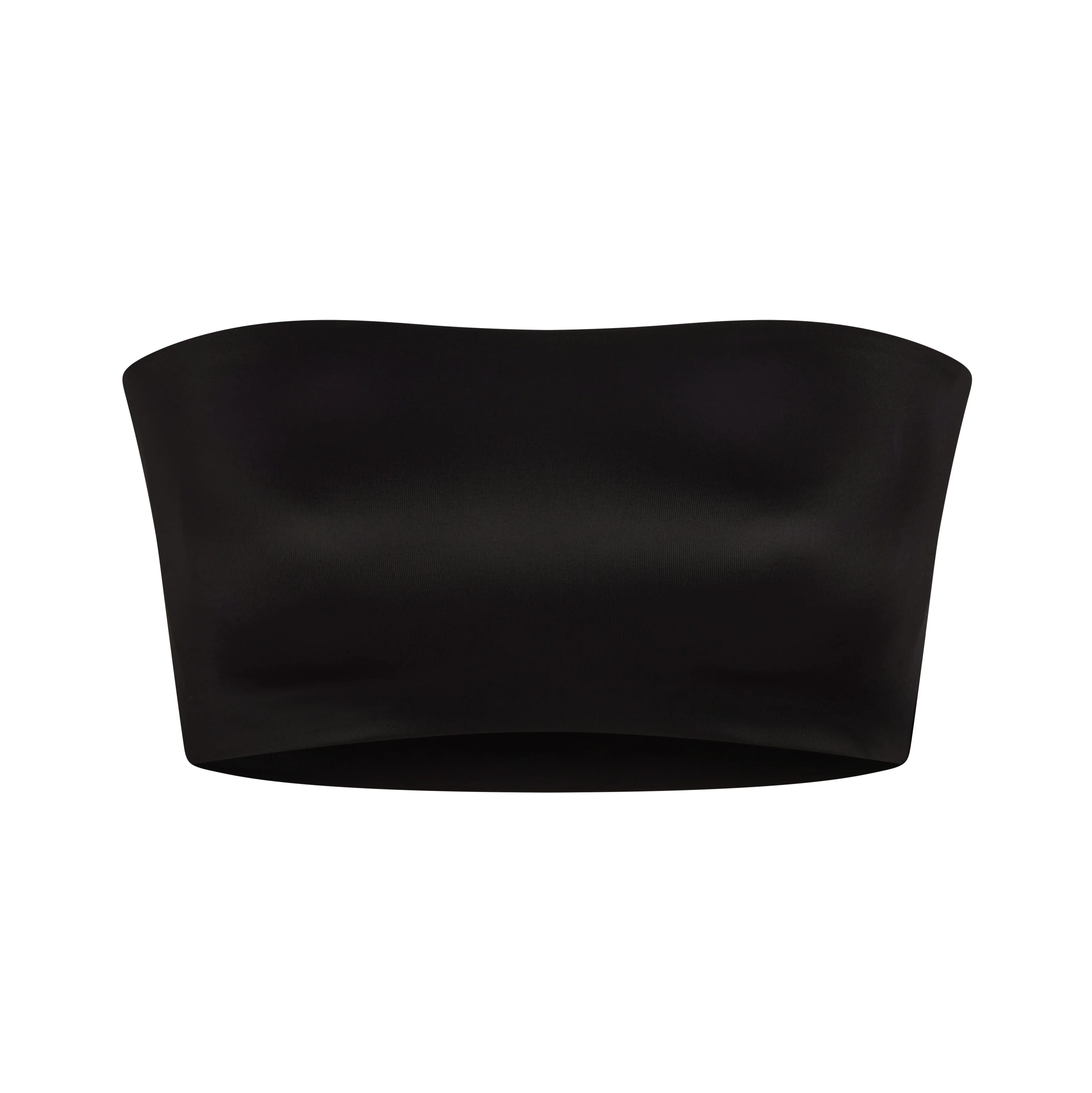 NikeSKIMS SATIN SHINE BANDEAU BRA | OBSIDIAN