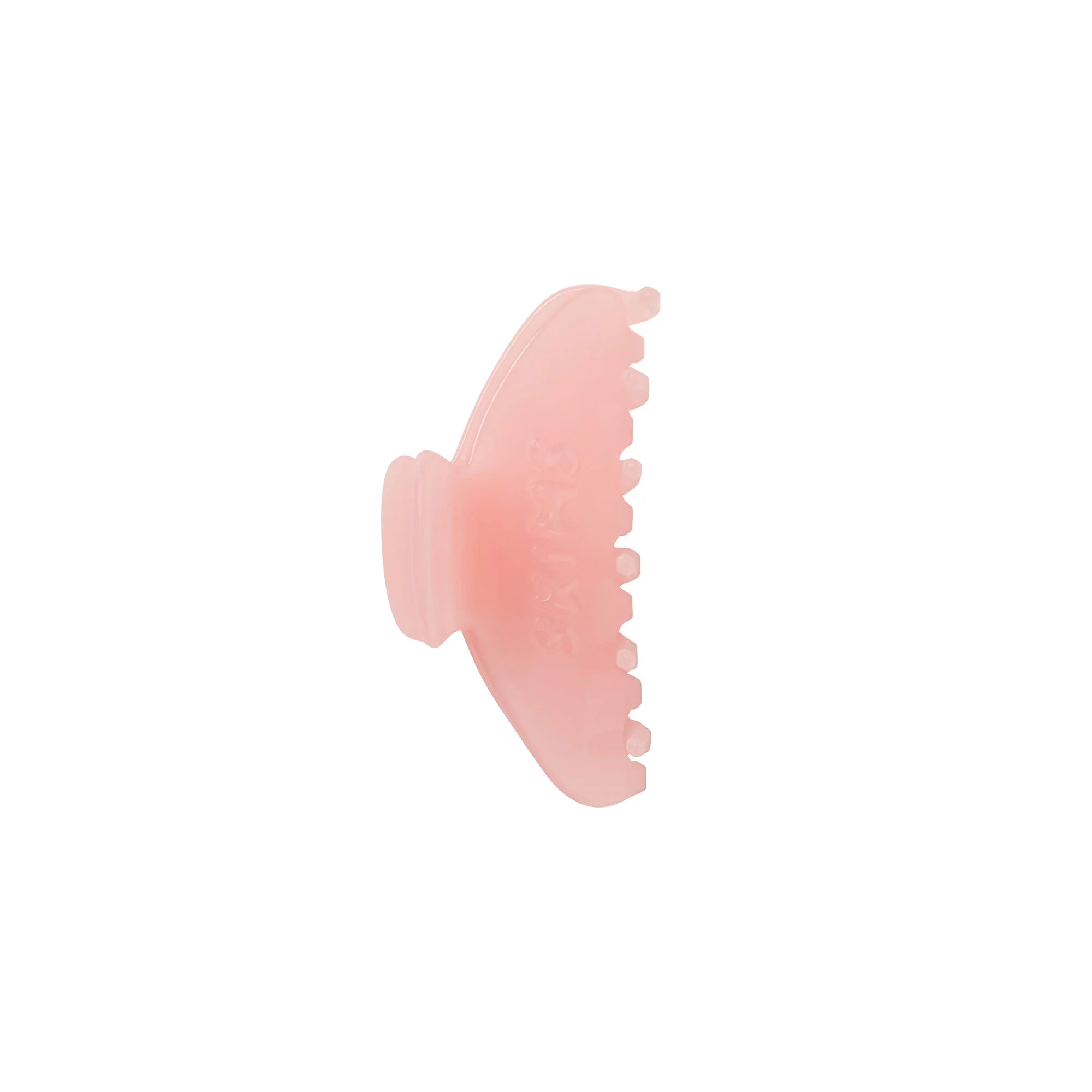 GETTING READY ACCESSORIES EMBOSSED LOGO MINI CLAW CLIP | PEONY