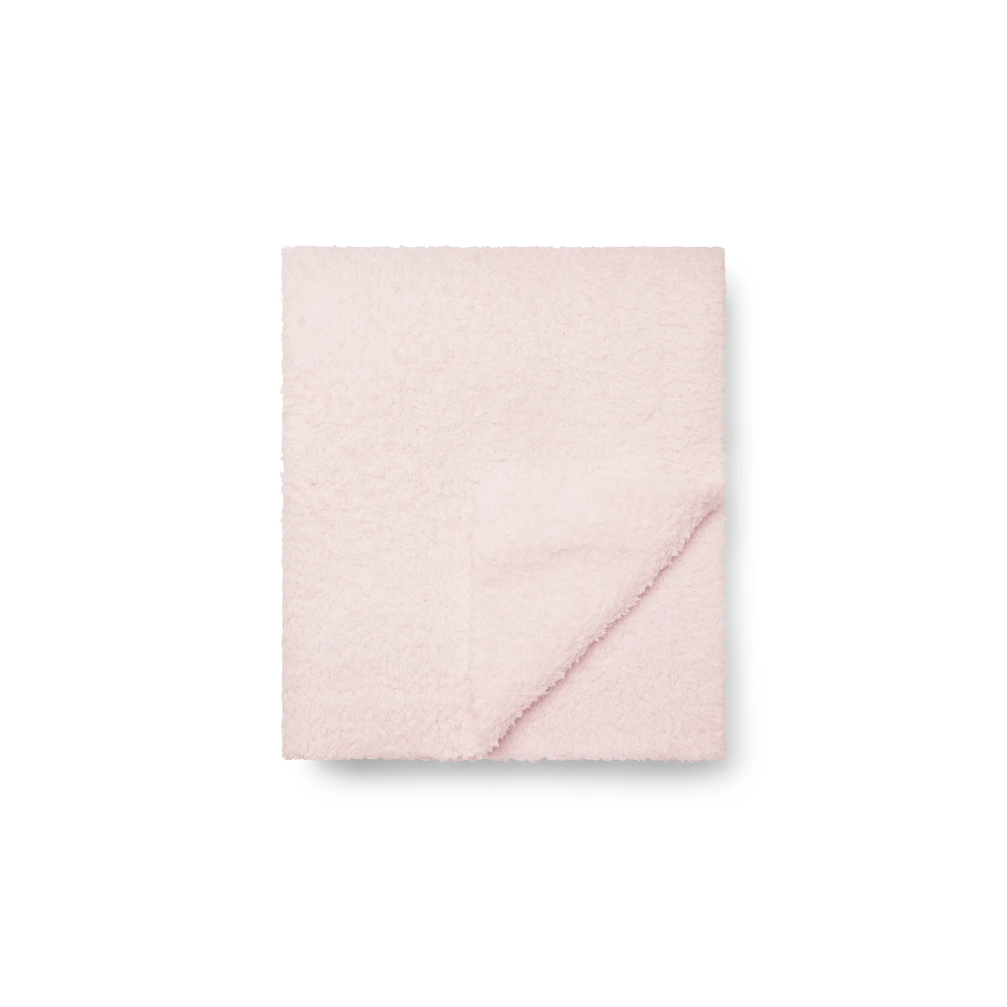 COZY KNIT BLANKET | BARELY PINK