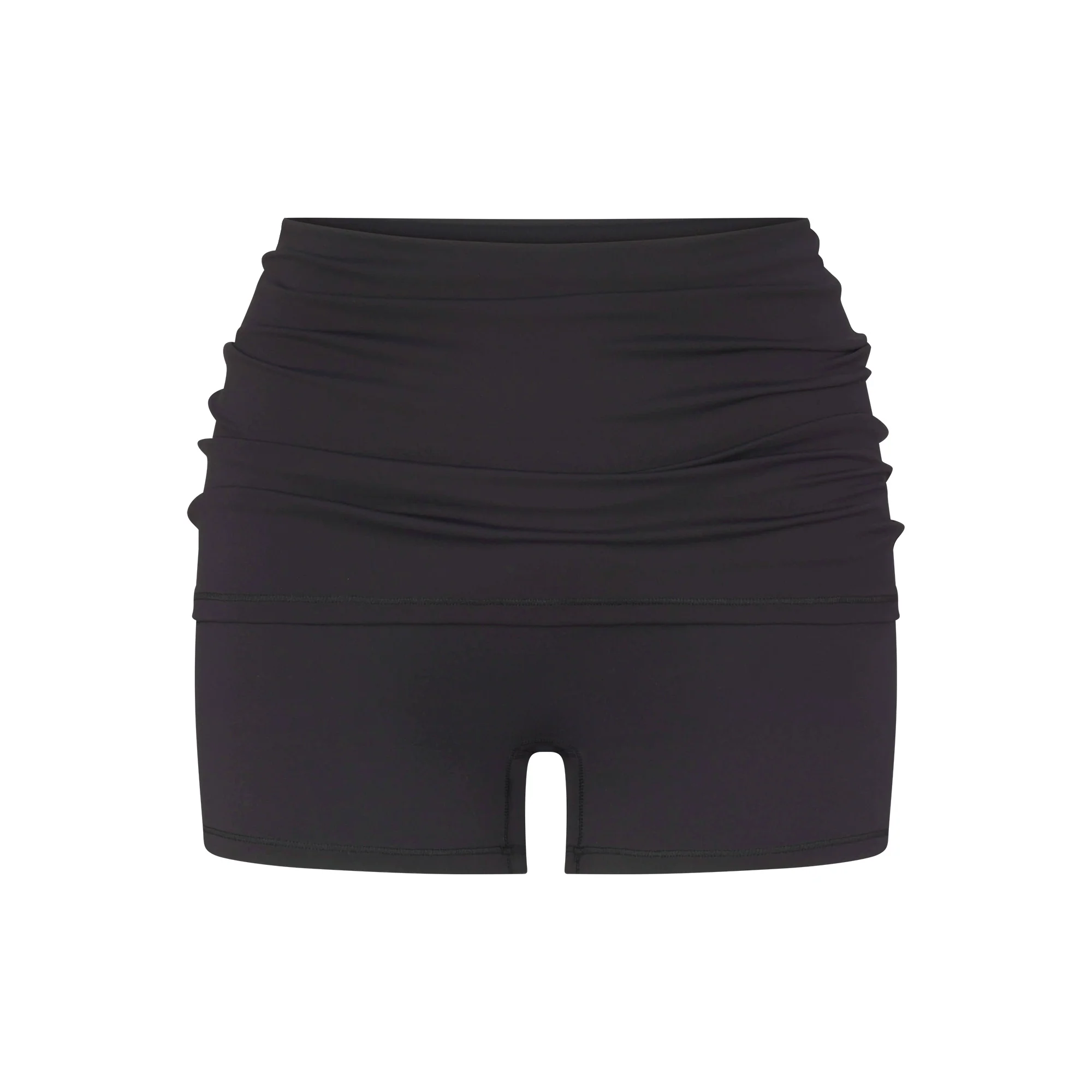 NikeSKIMS MATTE 3" FOLDOVER SHORT | OBSIDIAN