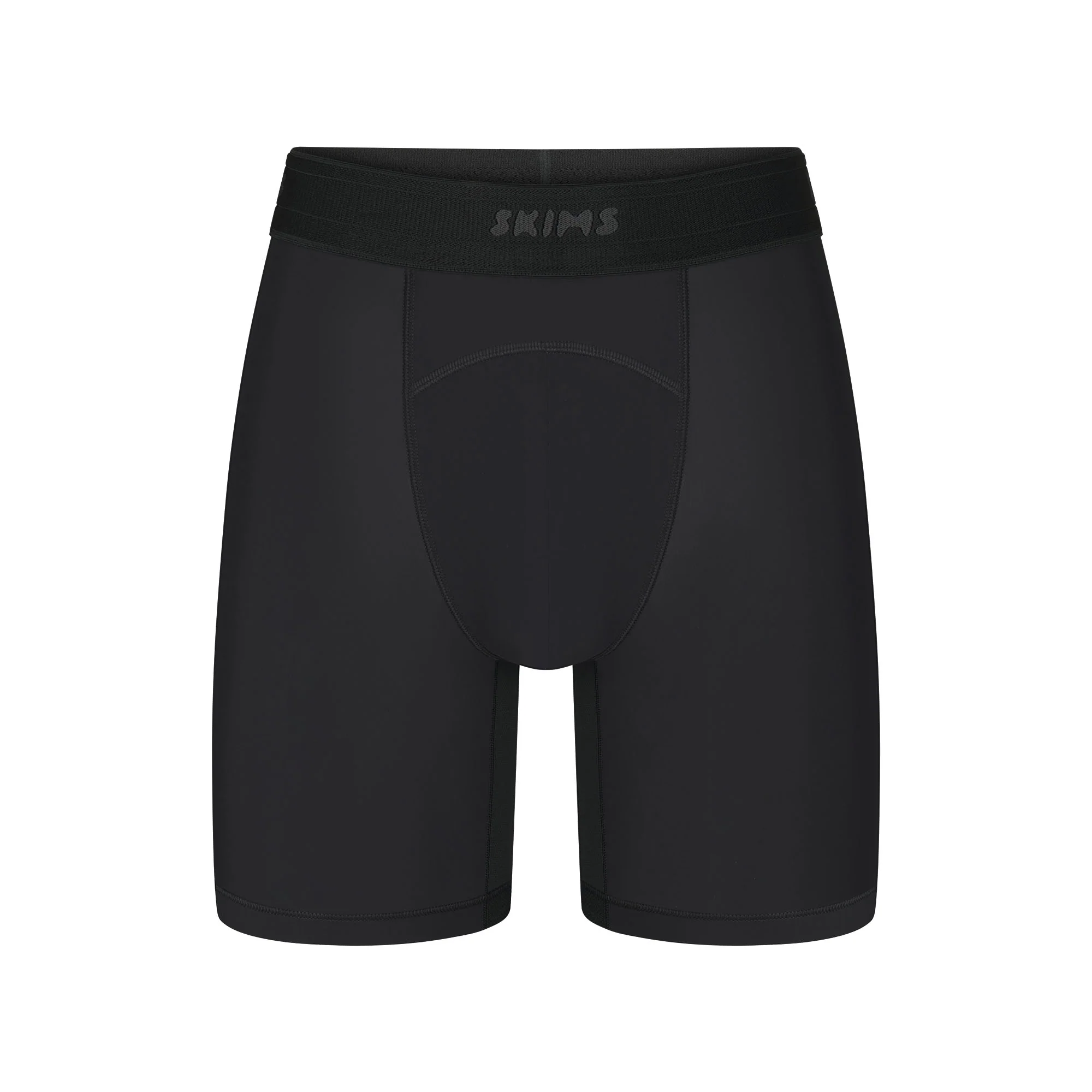SKIMS FLEX MENS 7" BOXER BRIEF | OBSIDIAN