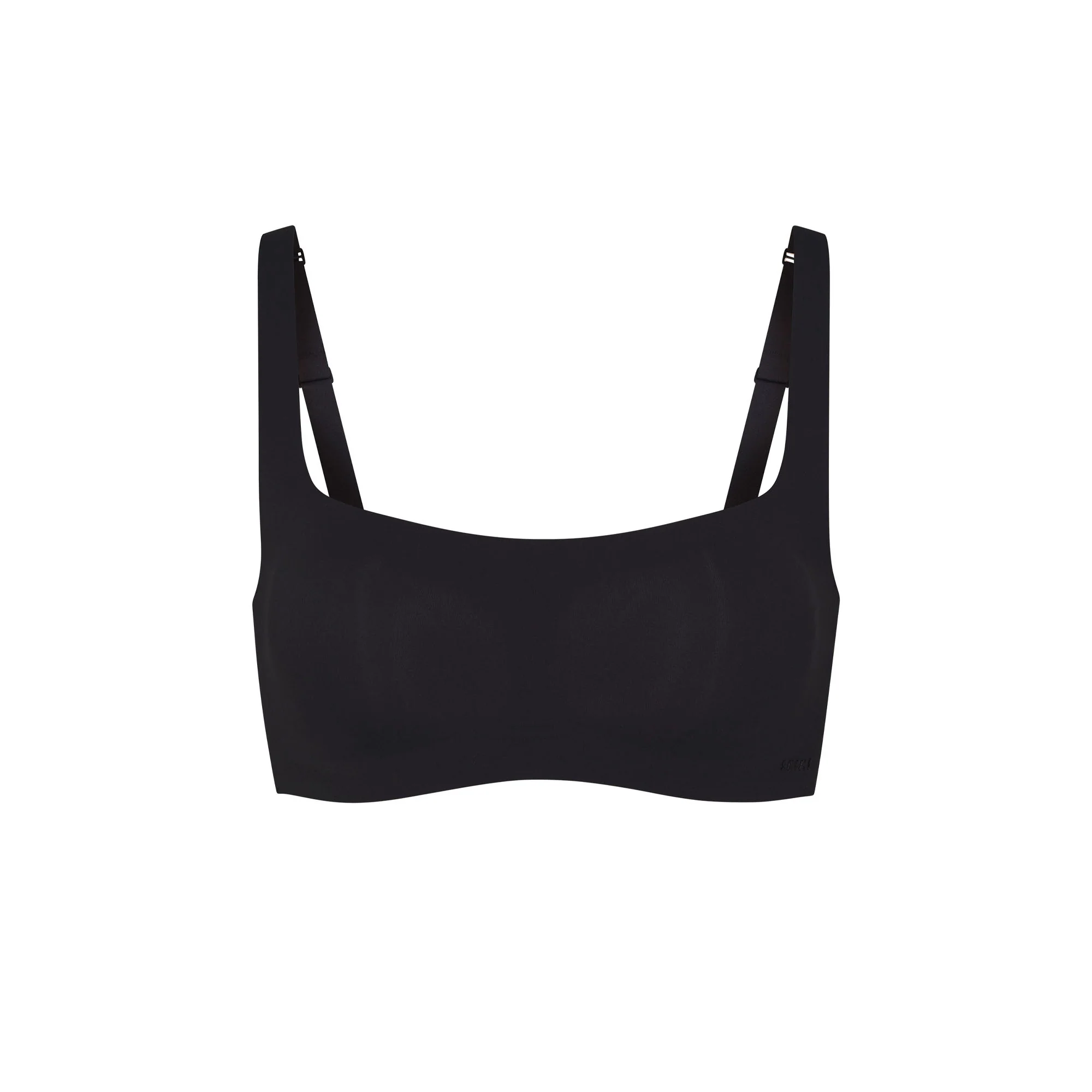 NAKED SCOOP BRALETTE | ONYX