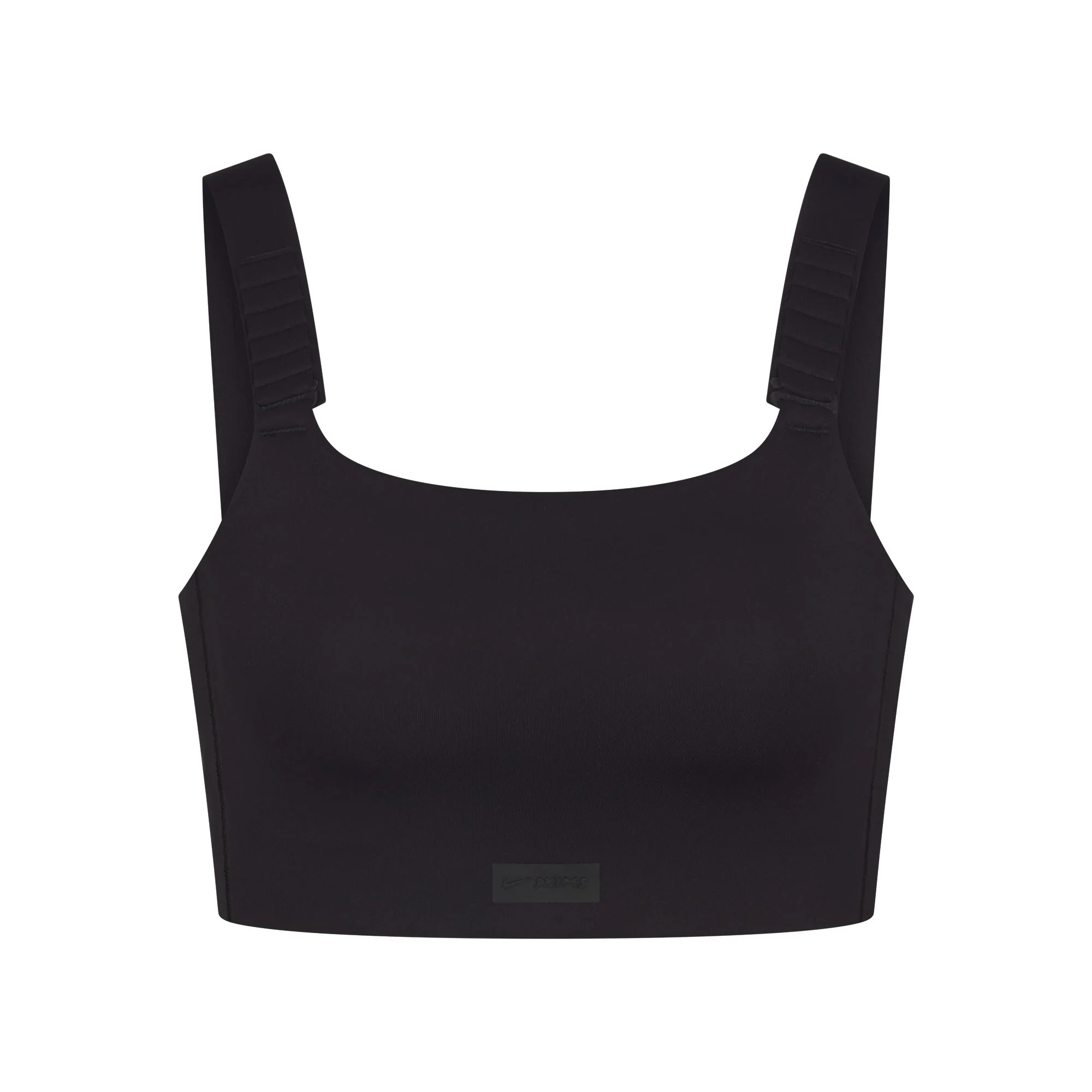 NikeSKIMS MATTE WIDE STRAP BRA | OBSIDIAN