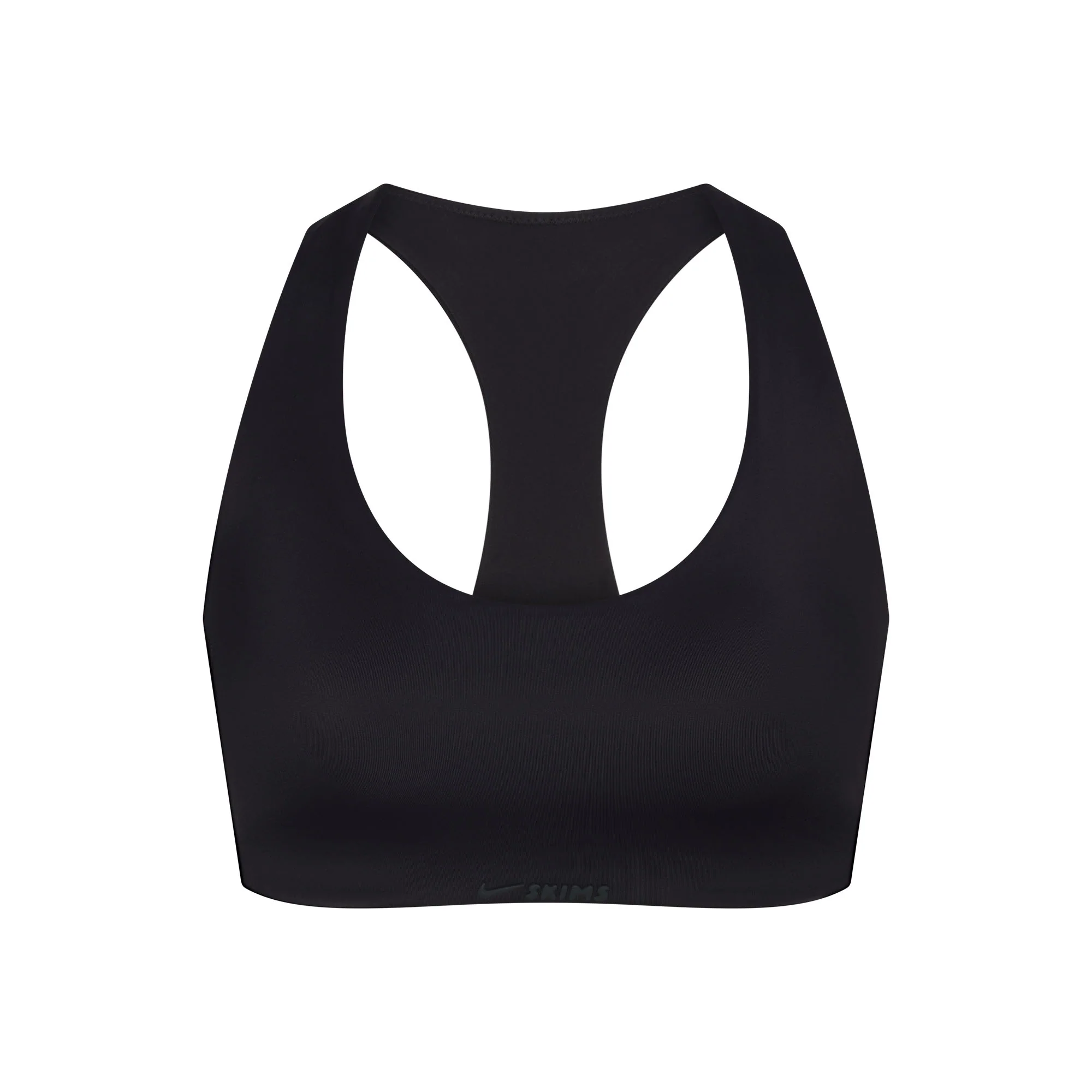 NikeSKIMS SHINE RACERBACK BRA | OBSIDIAN