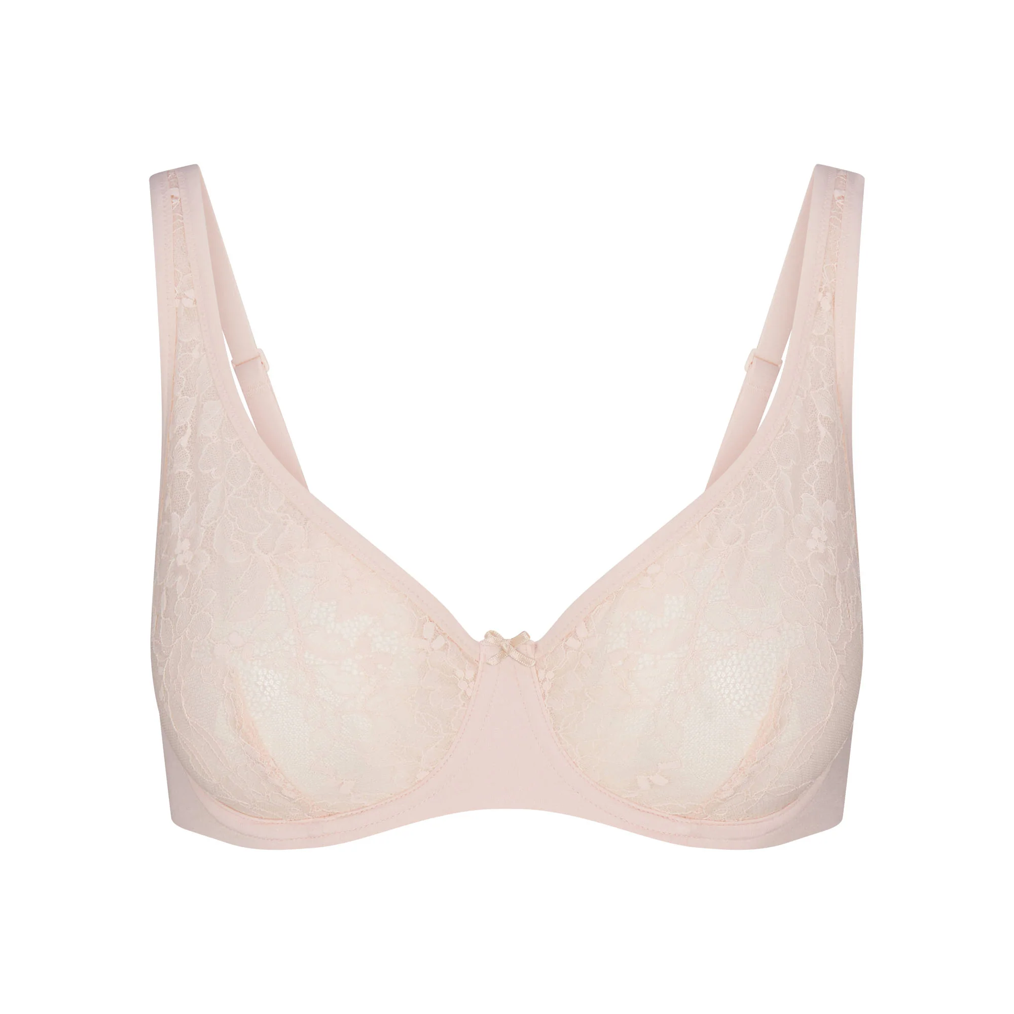 SKIMS LACE UNLINED MINIMIZER BRA | PRIMROSE
