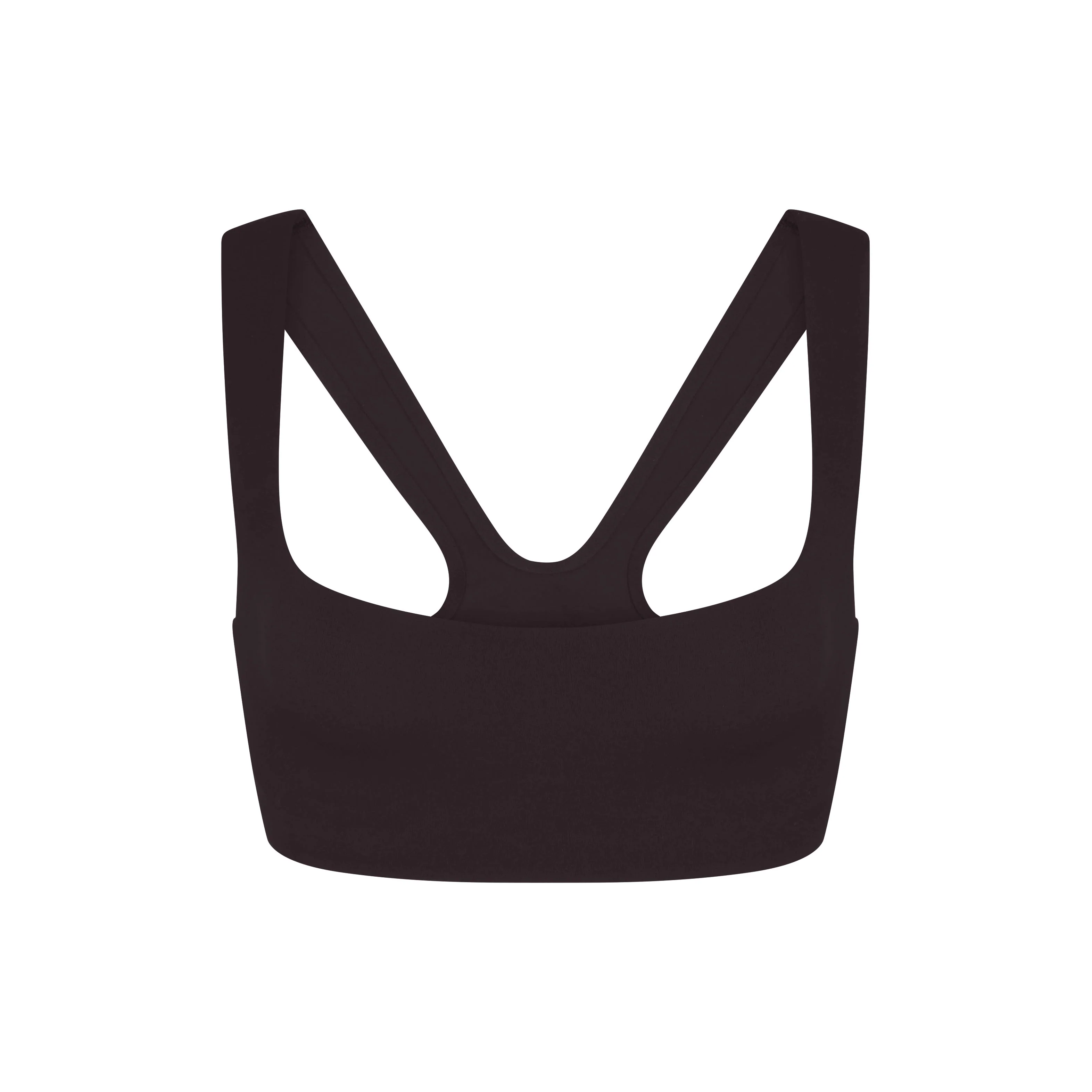 NikeSKIMS STUDIO STRETCH RACERBACK BRA | DARK ROAST