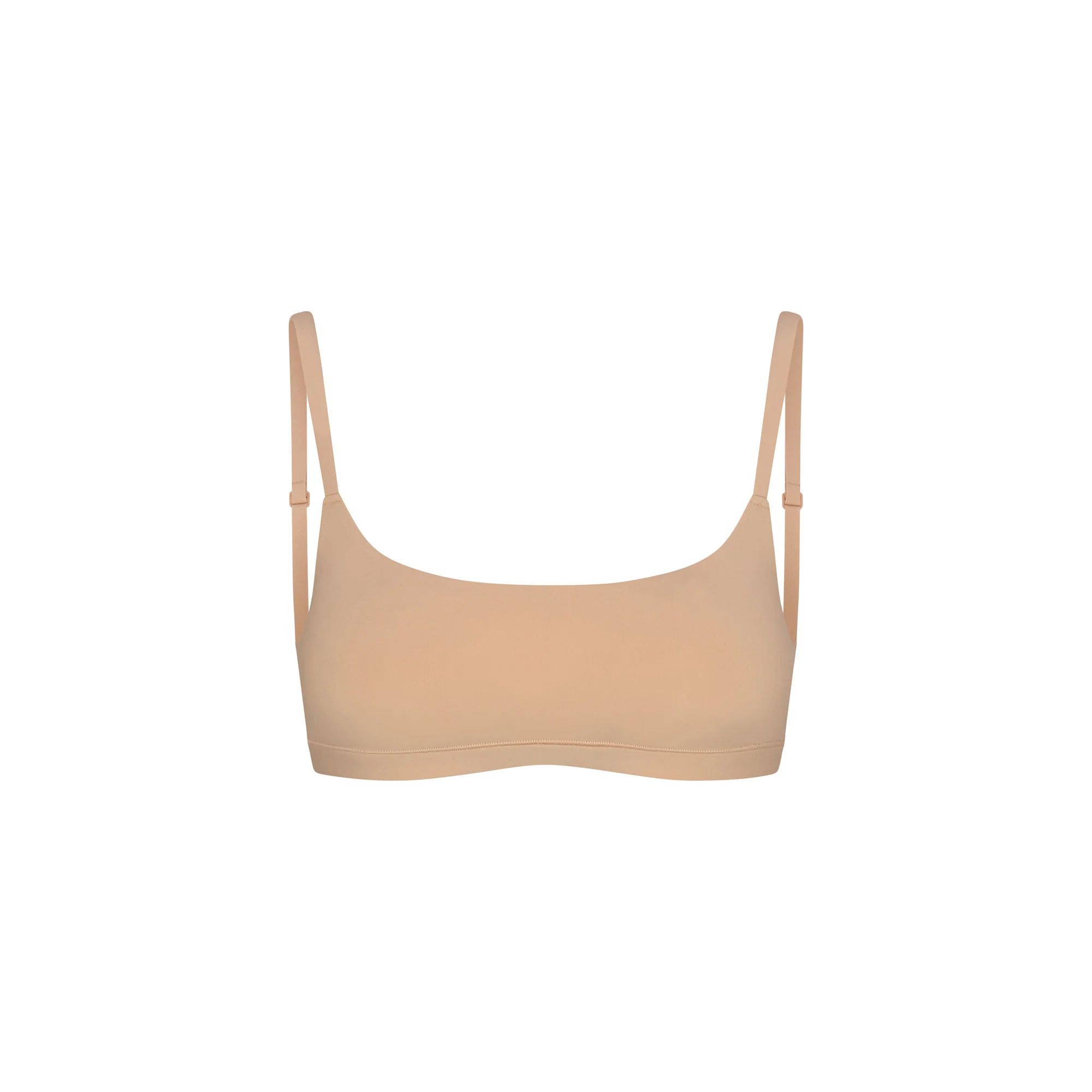 FITS EVERYBODY SUPER PADDED SCOOP BRALETTE | CLAY