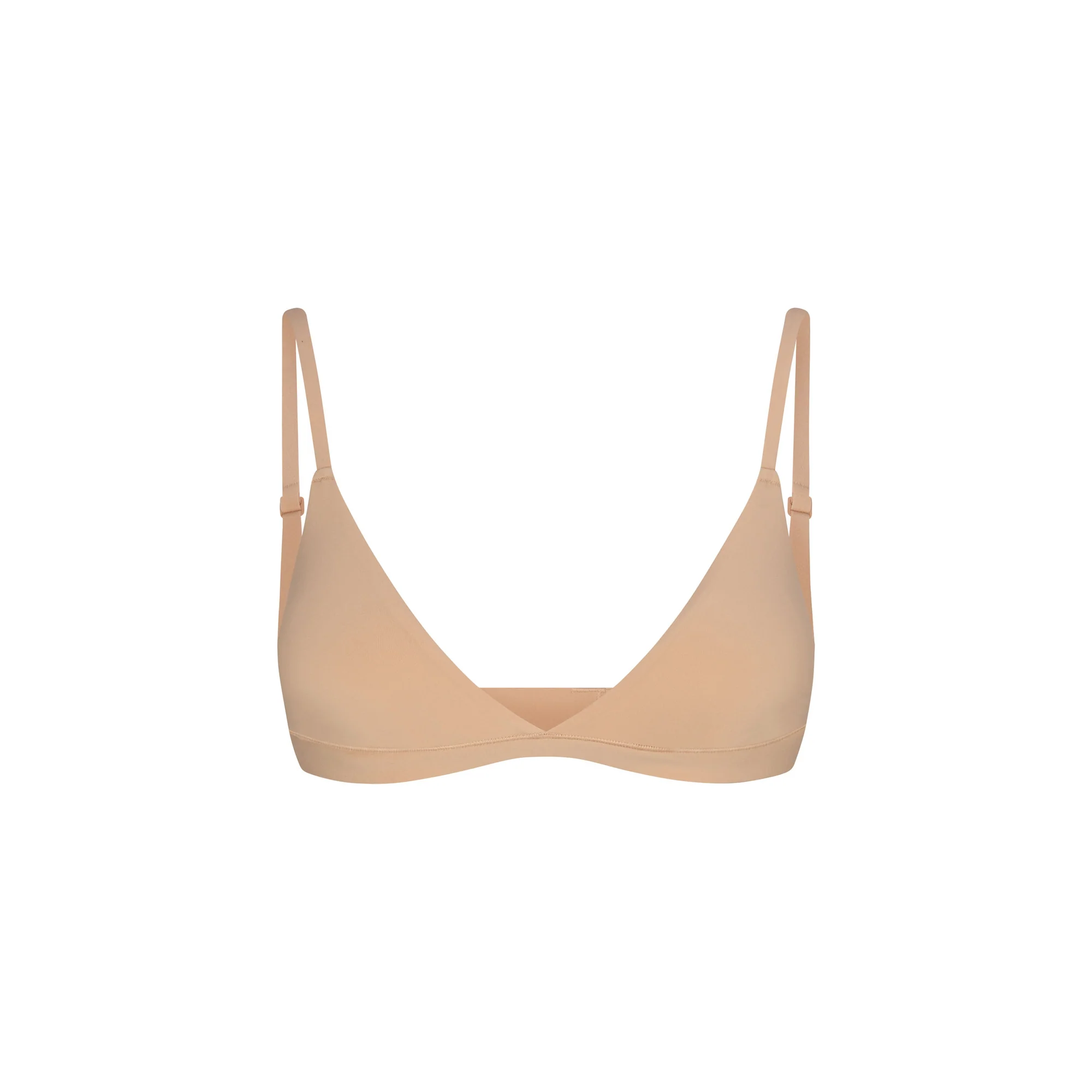 FITS EVERYBODY SUPER PADDED TRIANGLE BRALETTE | CLAY