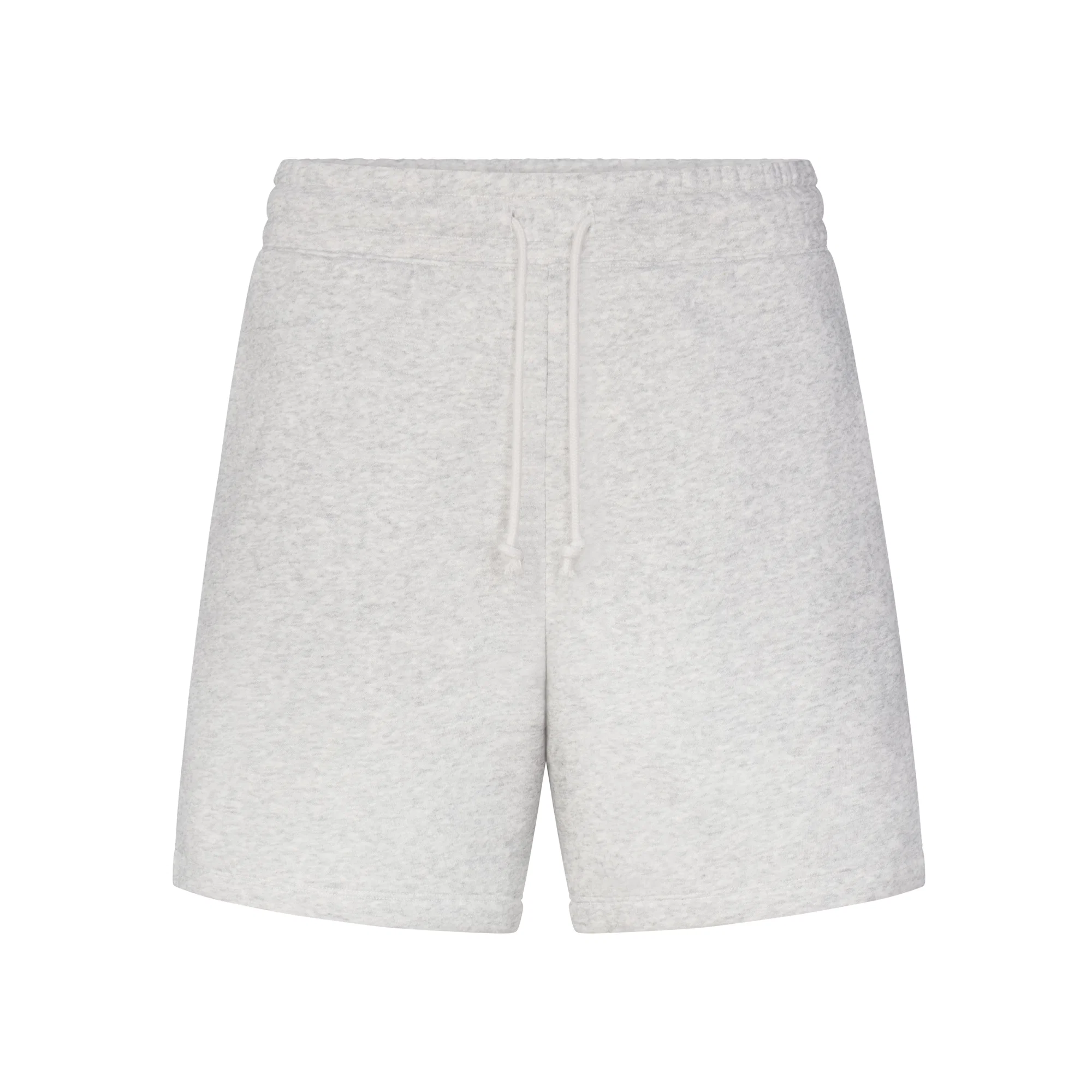FLEECE LOUNGE MENS RELAXED SHORT | LIGHT HEATHER GREY