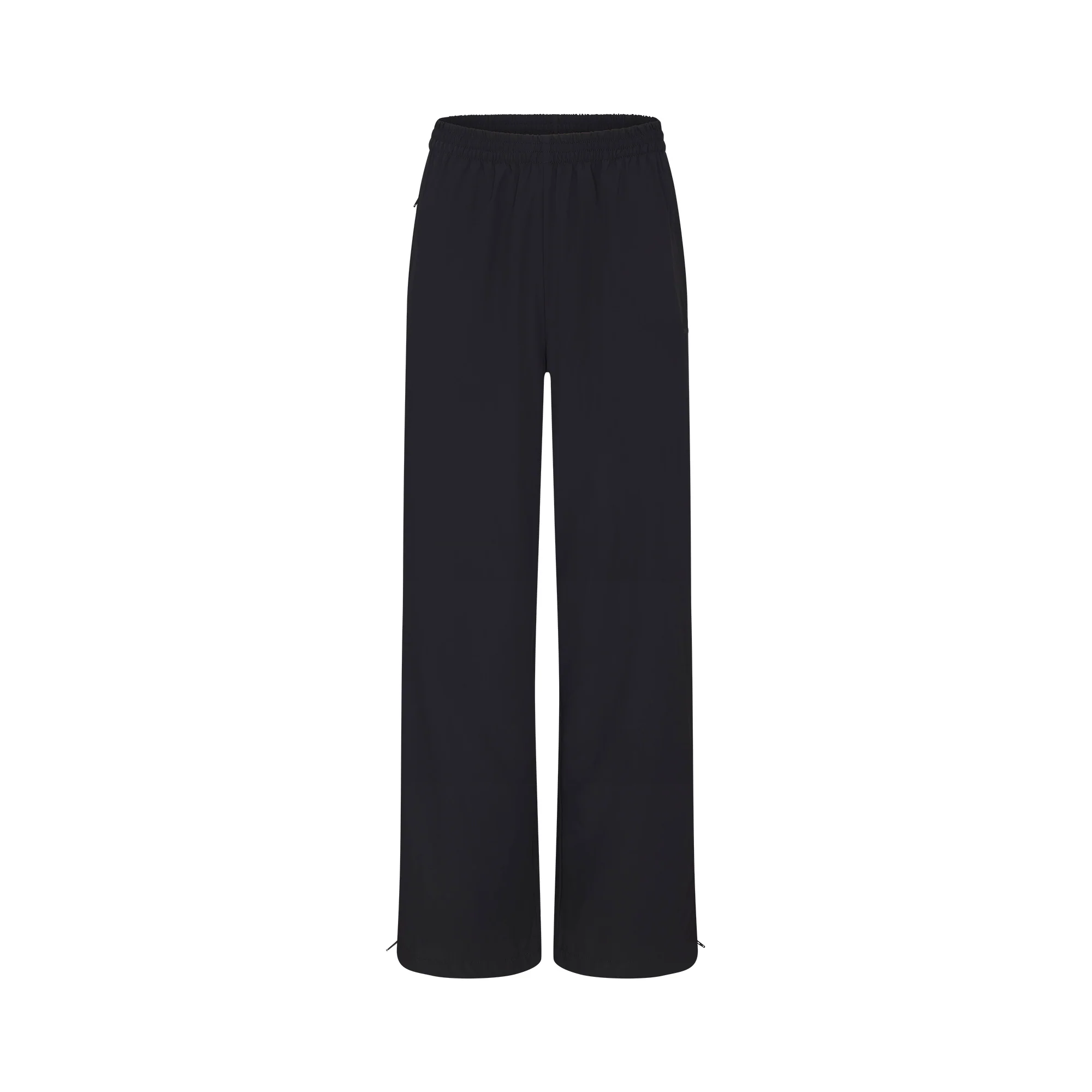 WOVEN NYLON TRACK PANT | OBSIDIAN