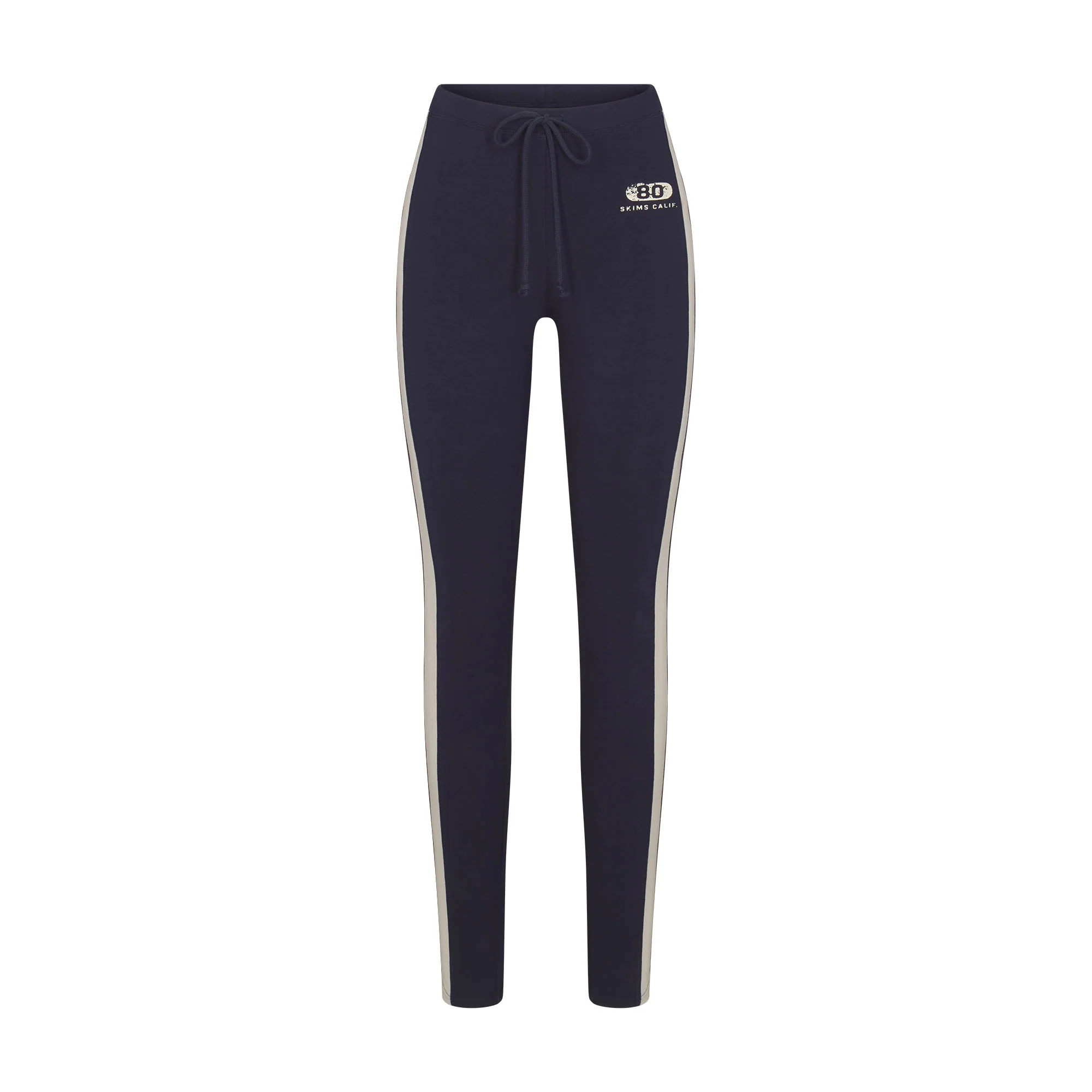 OUTDOOR HIGH-WAISTED LEGGING | NAVY ECRU CONTRAST