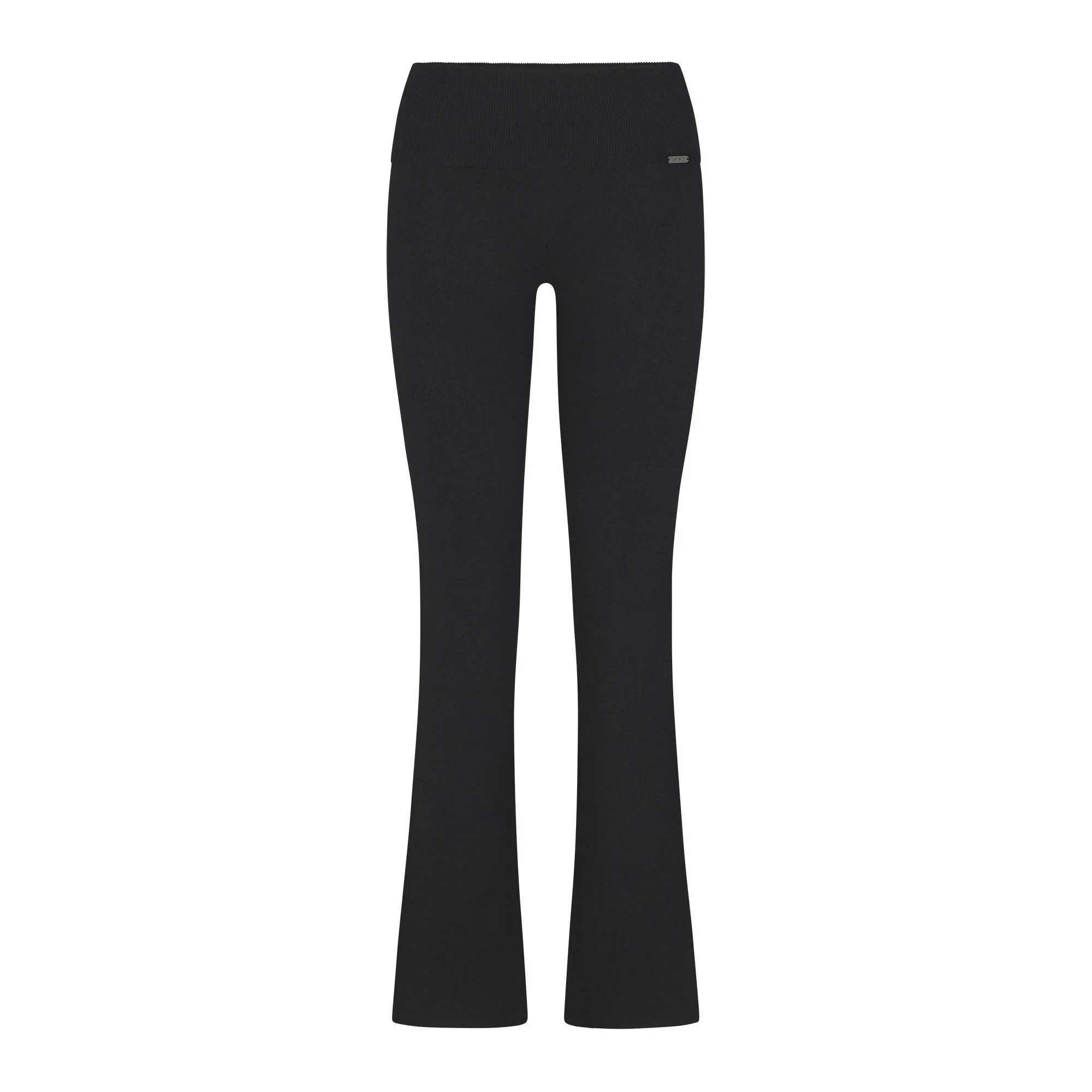 ESSENTIAL KNIT FOLDOVER PANT | ONYX