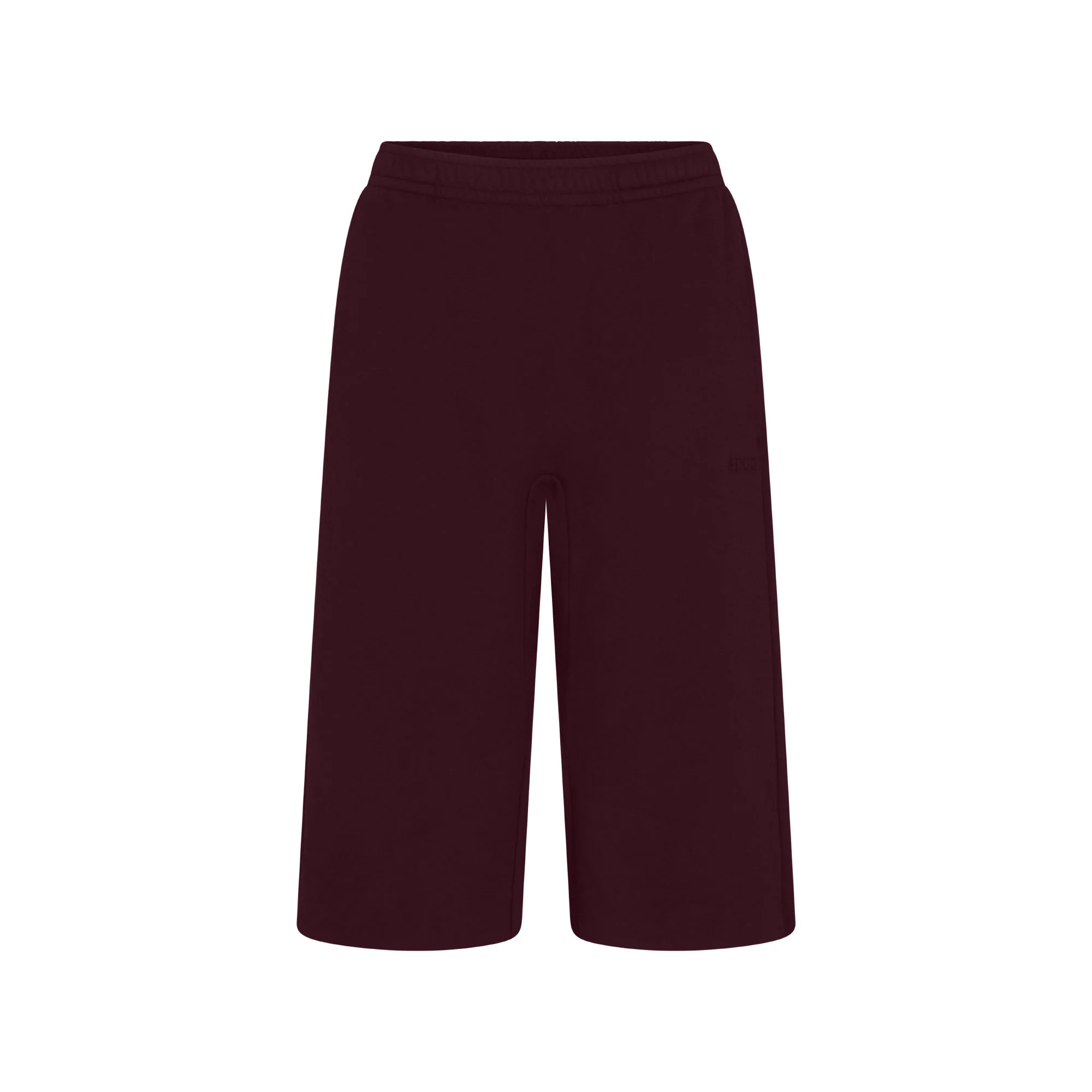 COTTON FLEECE LONG SHORT | CURRANT