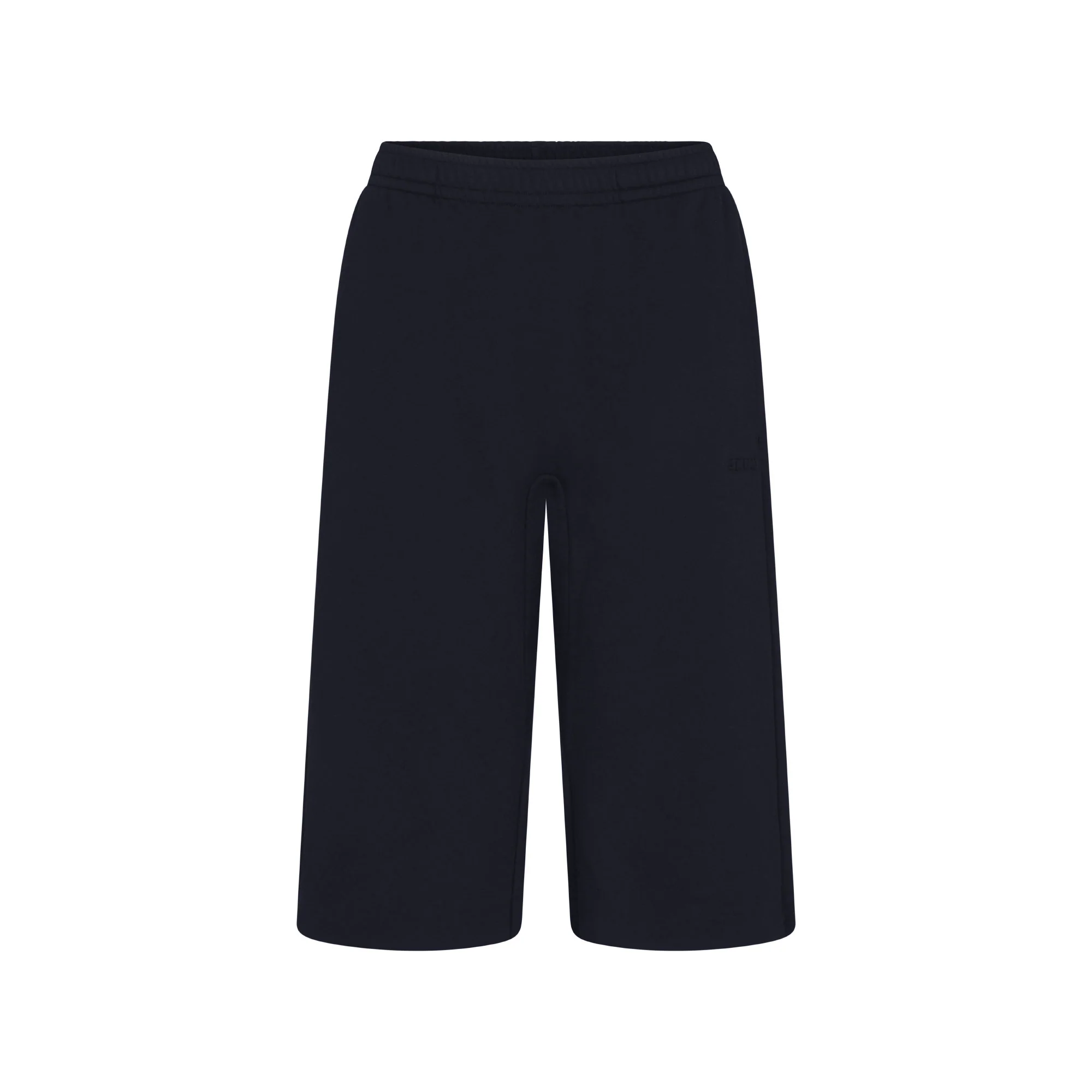 COTTON FLEECE LONG SHORT | NAVY