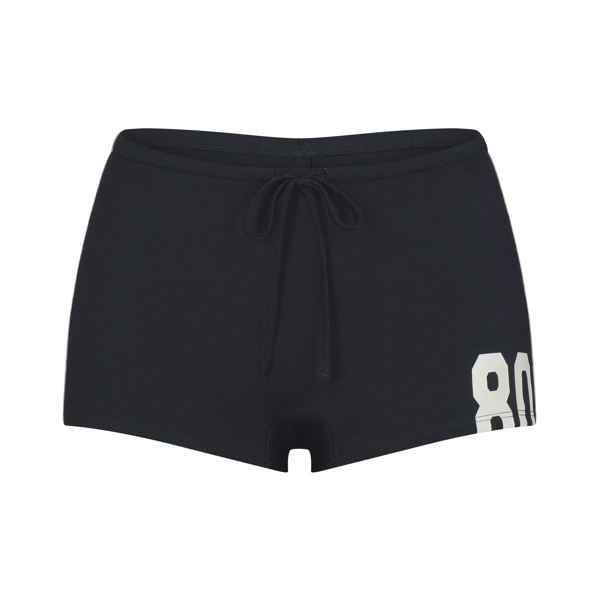 SMOOTH LAYERS MICRO SHORT | ONYX ECRU CONTRAST