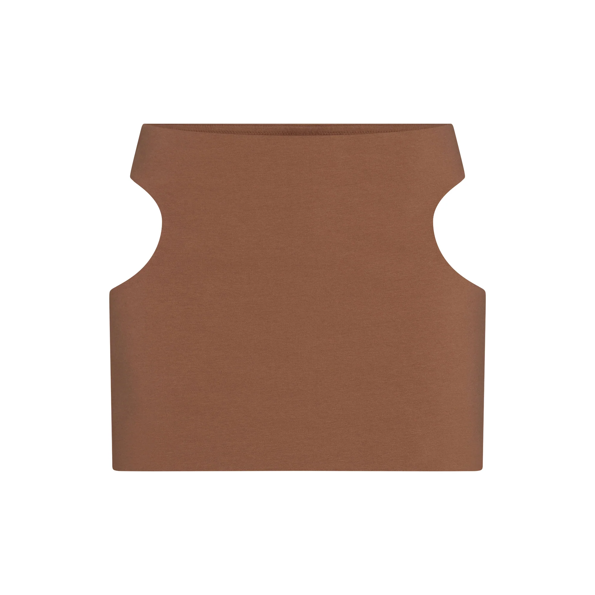COTTON JERSEY CUT OUT MINI SKIRT | JASPER