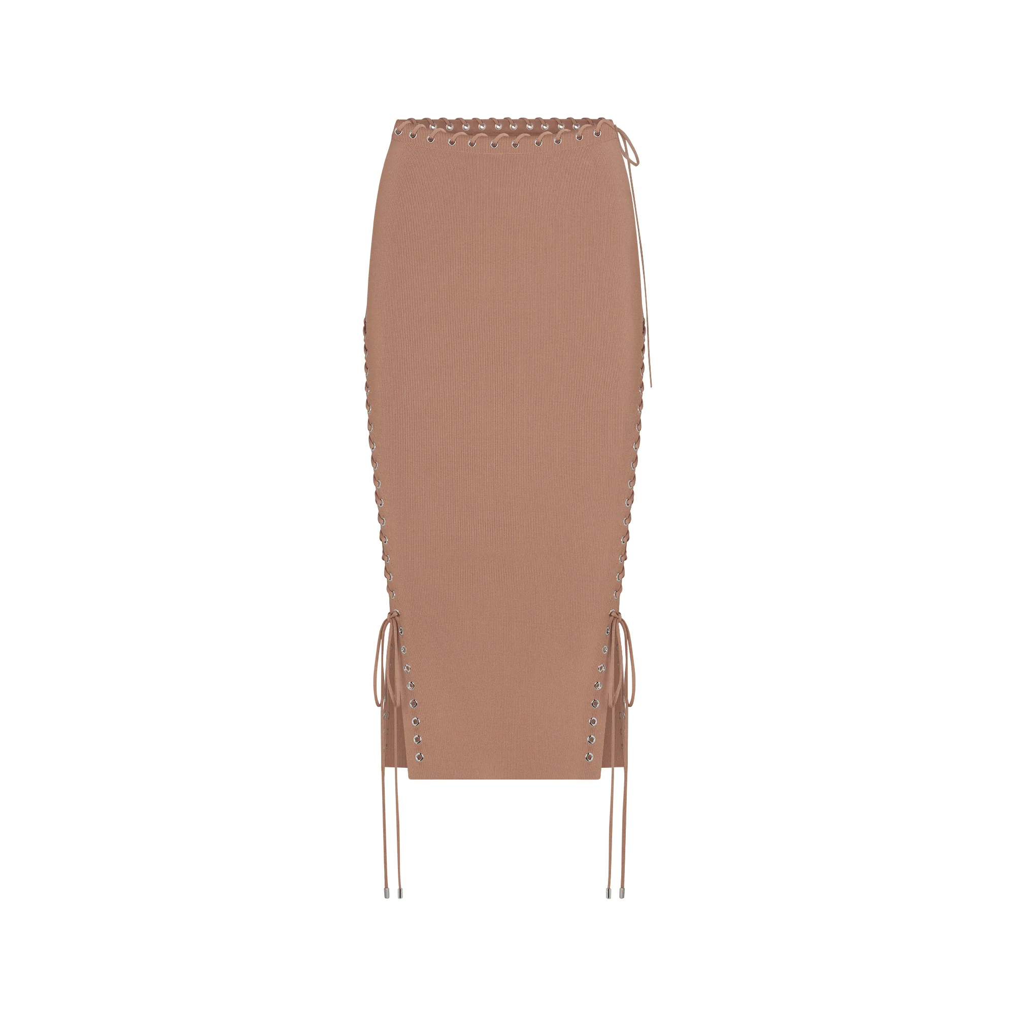 LUDOVIC DE SAINT SERNIN X SKIMS REFINED KNIT MIDI SKIRT | SIENNA