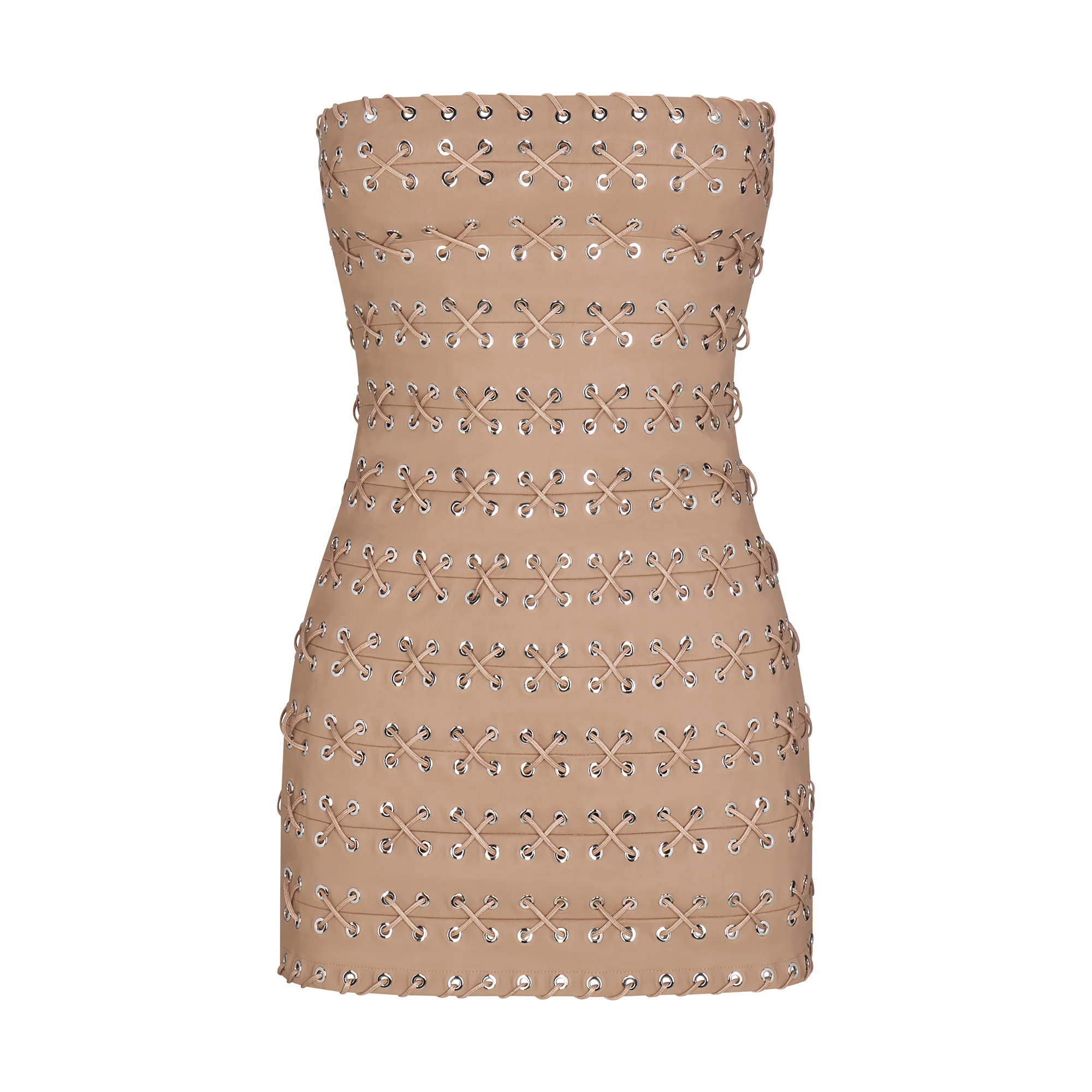 LUDOVIC DE SAINT SERNIN X SKIMS WAXED COTTON MINI DRESS | SIENNA