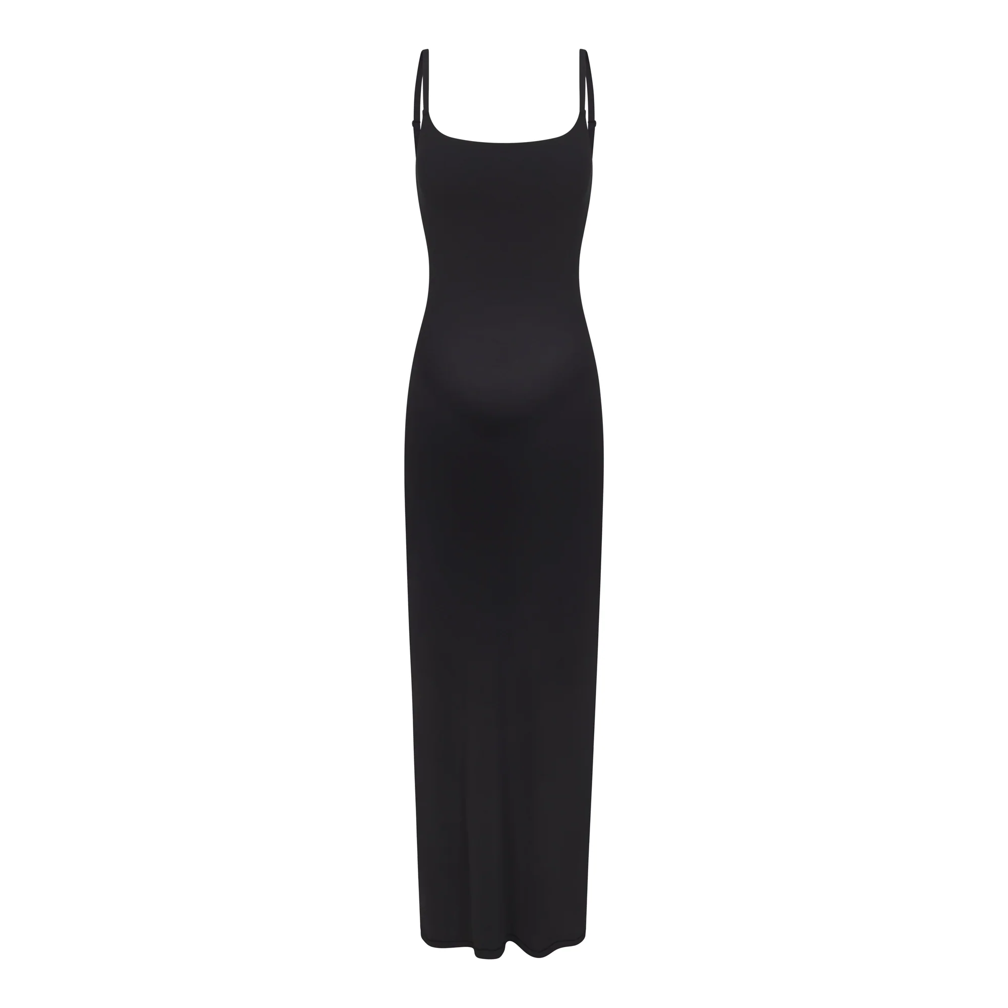 FITS EVERYBODY MATERNITY LONG SLIP DRESS | ONYX