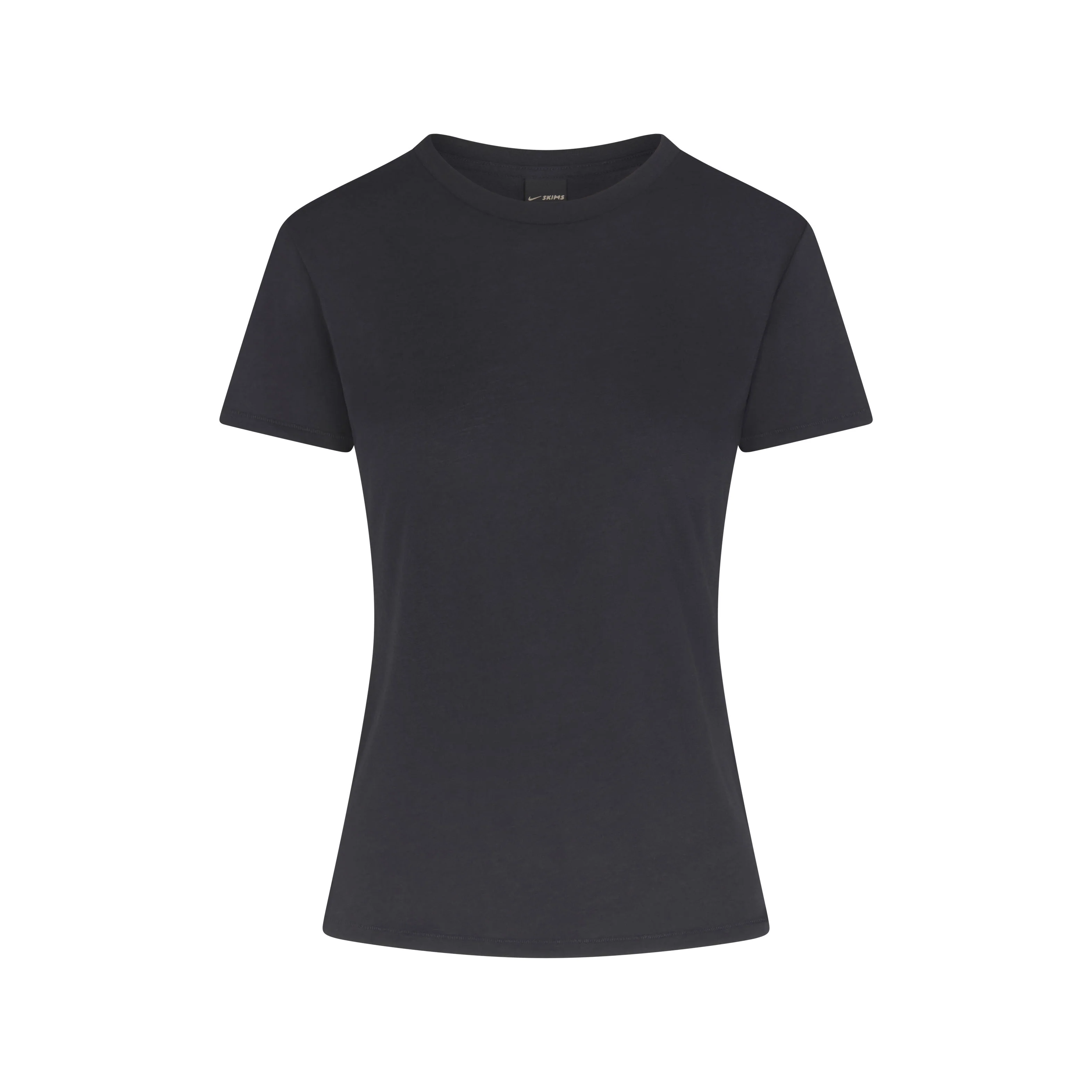 NikeSKIMS PERFORMANCE COTTON BLEND SHORT SLEEVE TOP | OBSIDIAN