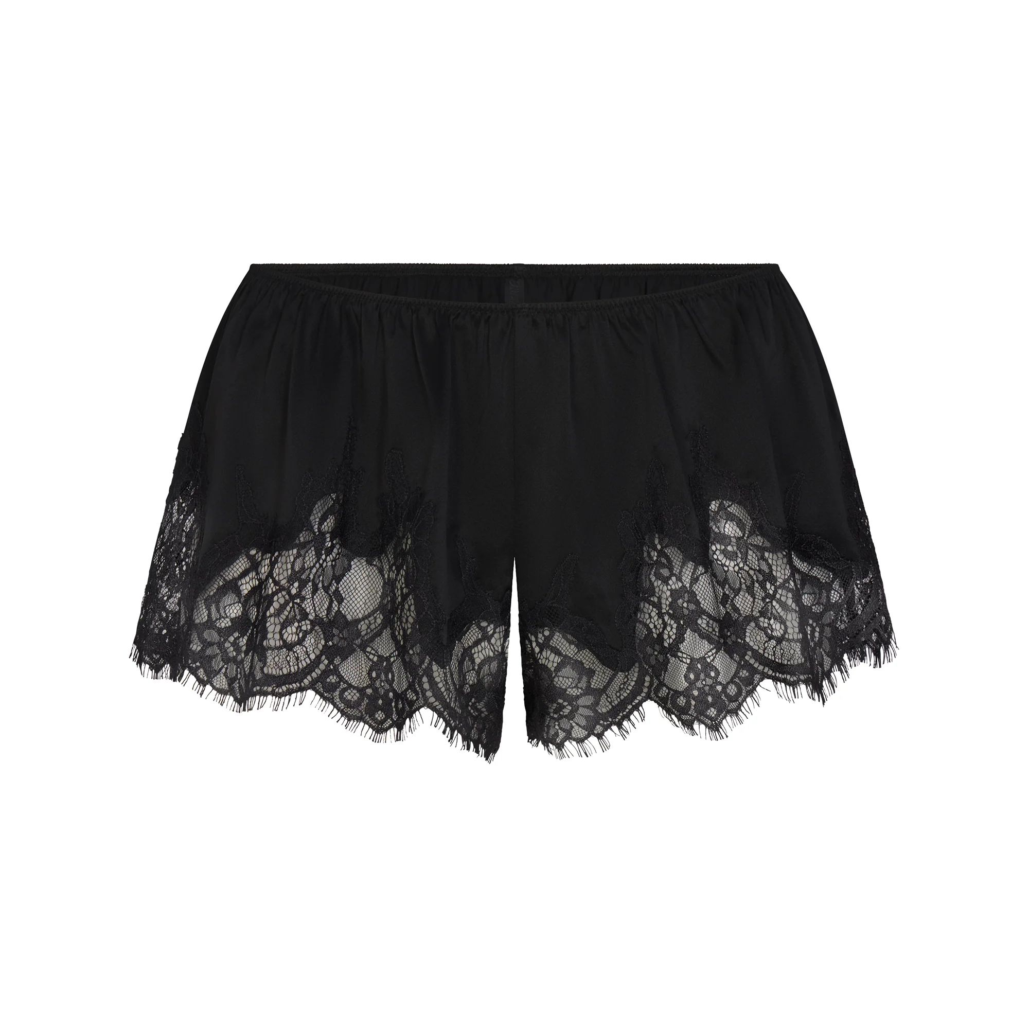 SILK LACE SHORT | ONYX