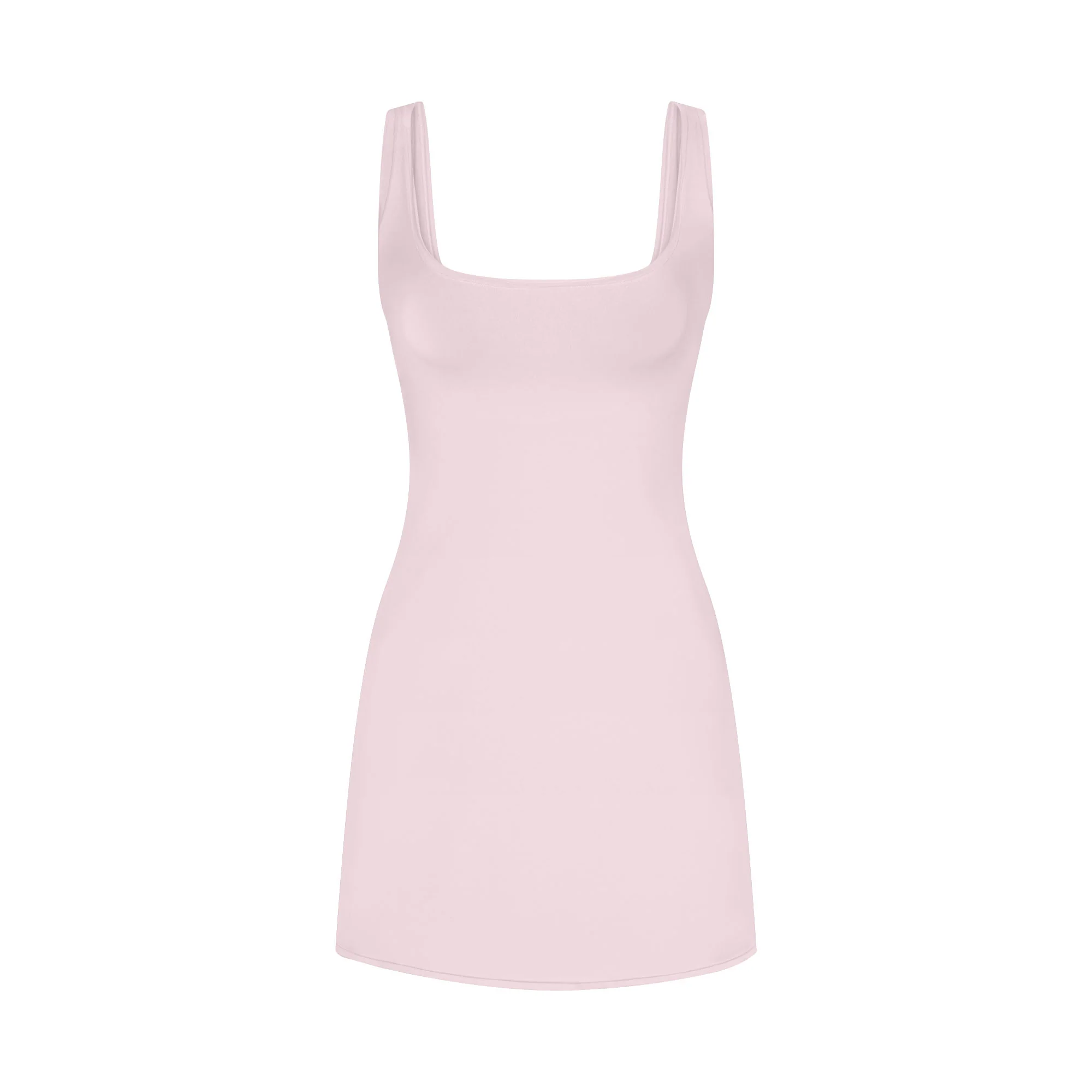COTTON JERSEY MINI DRESS | CHERRY BLOSSOM