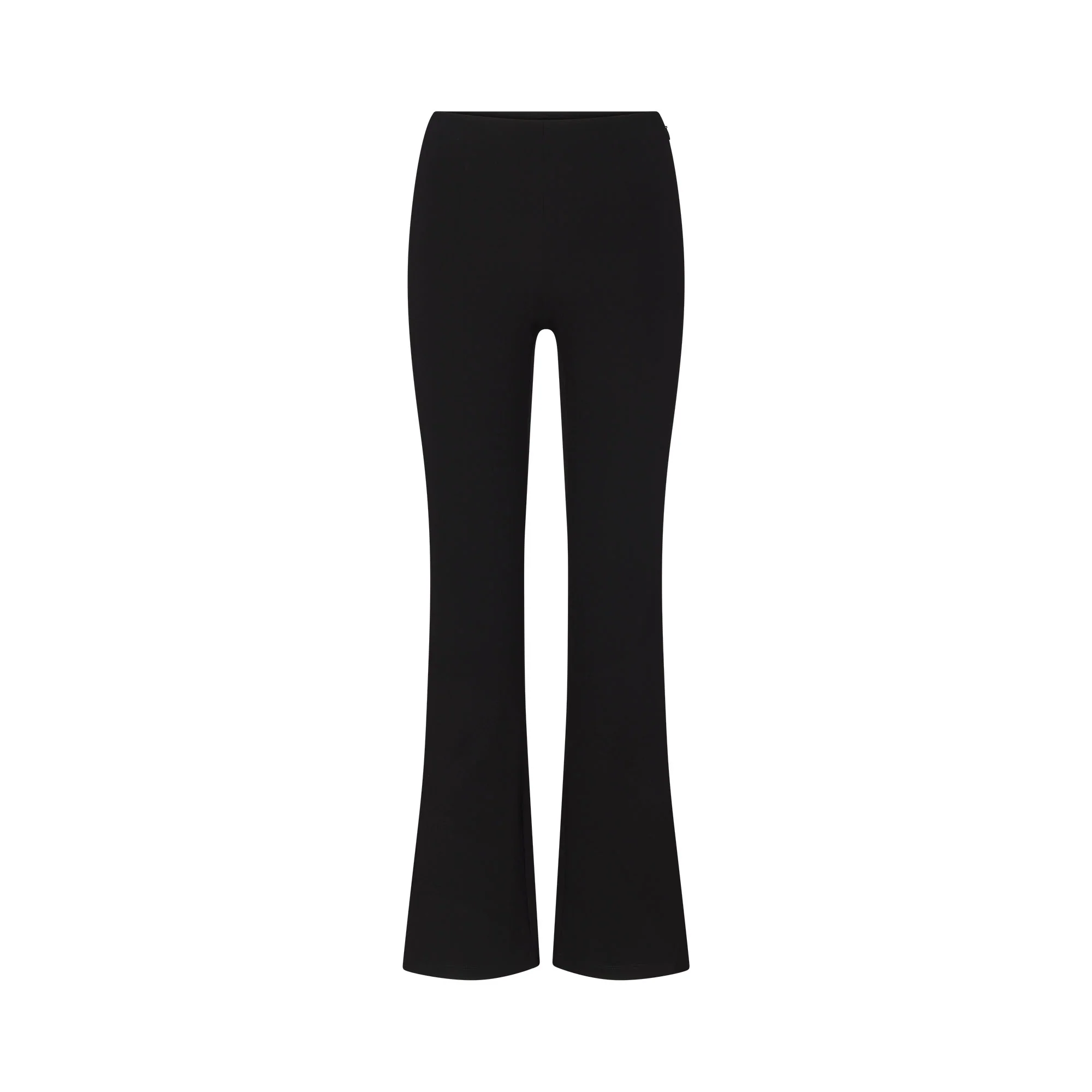 THE ESSENTIAL COLLECTION HIGH-WAISTED CROPPED KICK FLARE PANT | OBSIDIAN