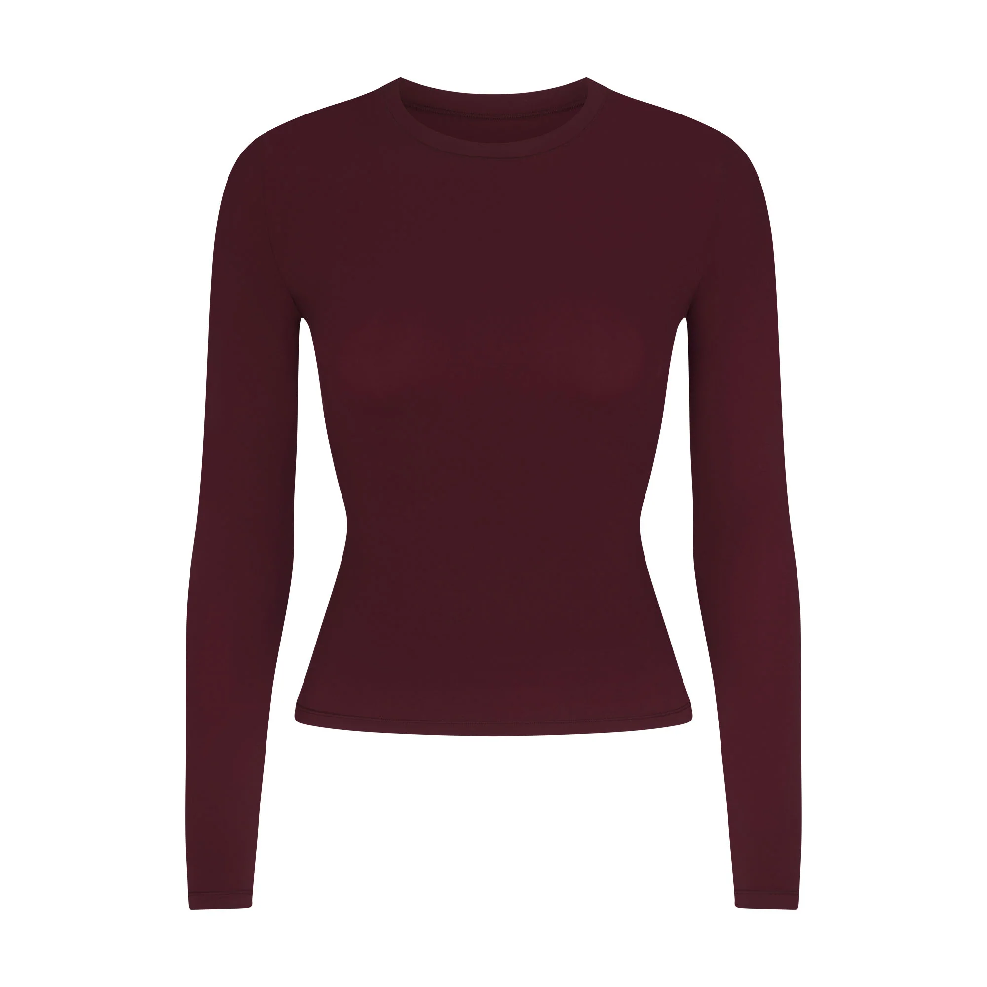 FITS EVERYBODY LONG SLEEVE T-SHIRT | CURRANT