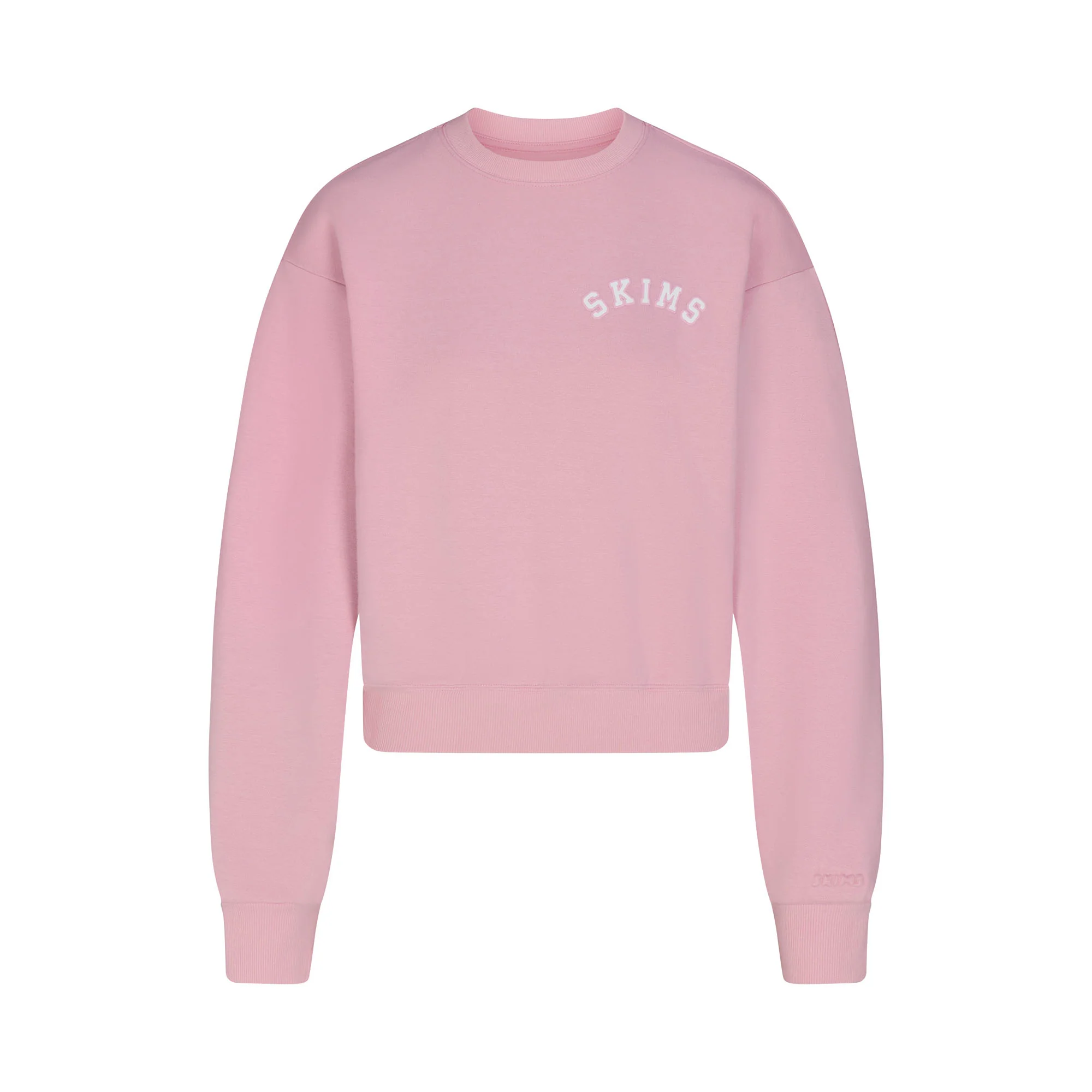 COTTON FLEECE LOGO CLASSIC CREWNECK | HALITE WITH SNOW LOGO