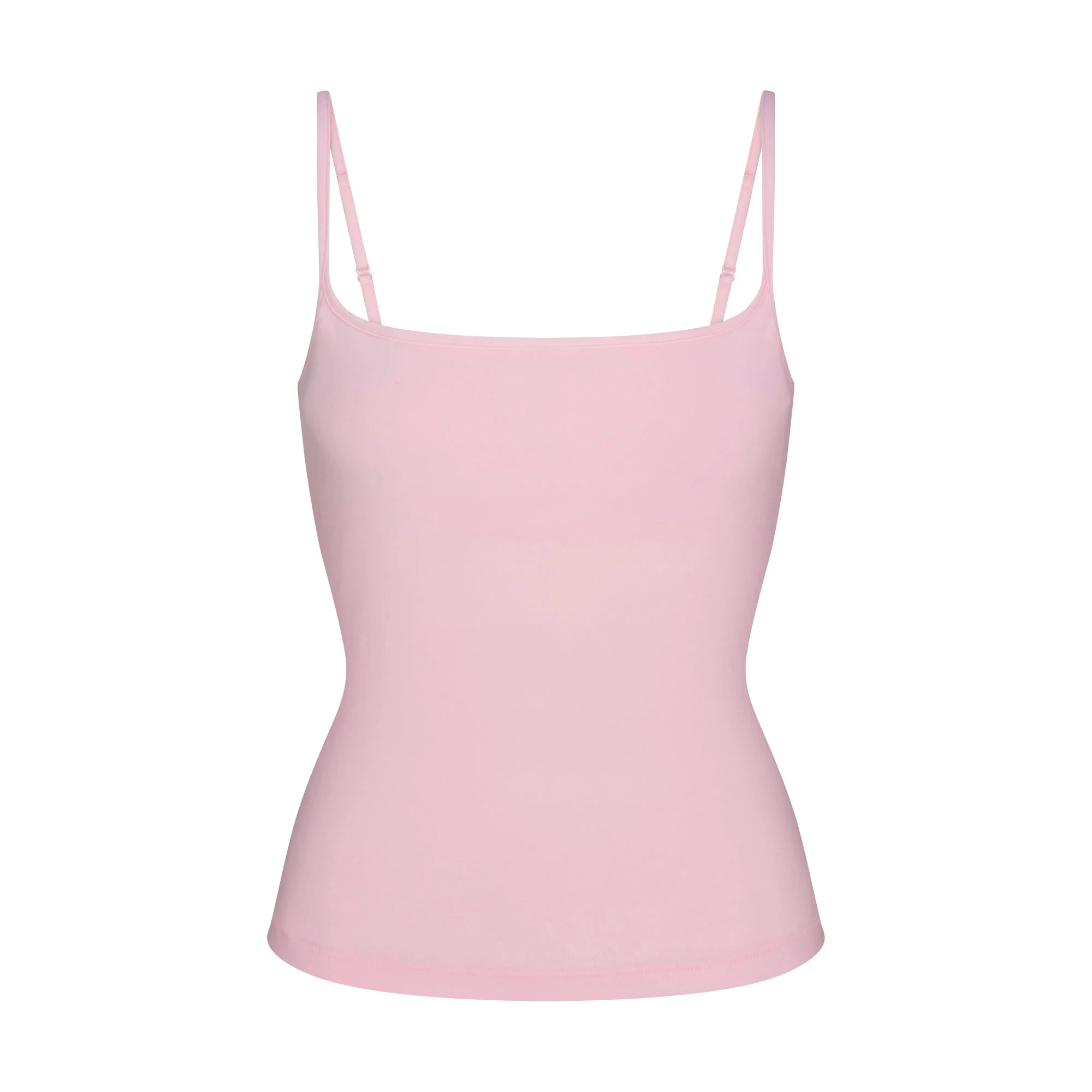 COTTON JERSEY SCOOP NECK CAMI | CHERRY BLOSSOM