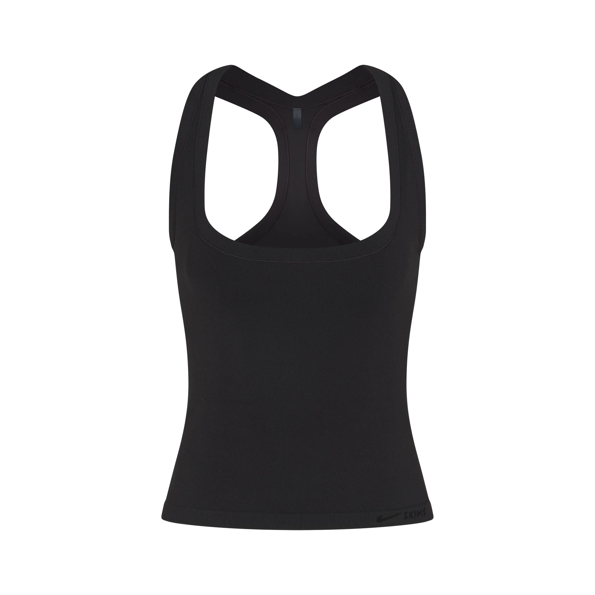 NikeSKIMS VINTAGE SEAMLESS RACERBACK TANK | OBSIDIAN