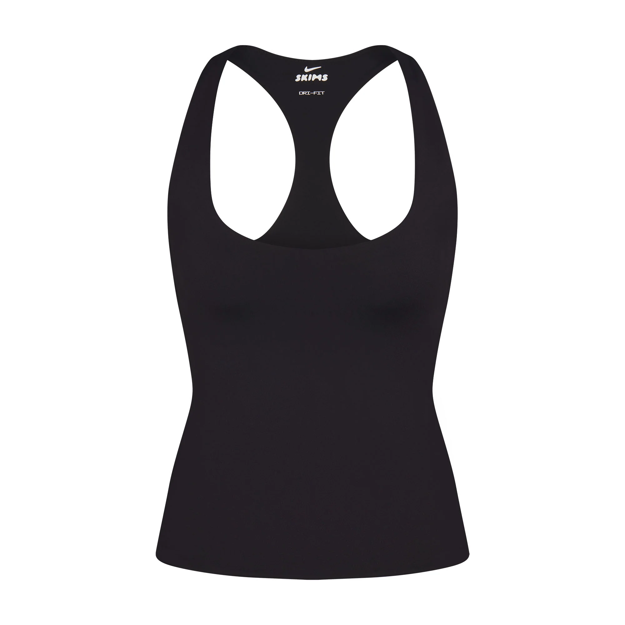 NikeSKIMS MATTE RACERBACK TANK | OBSIDIAN