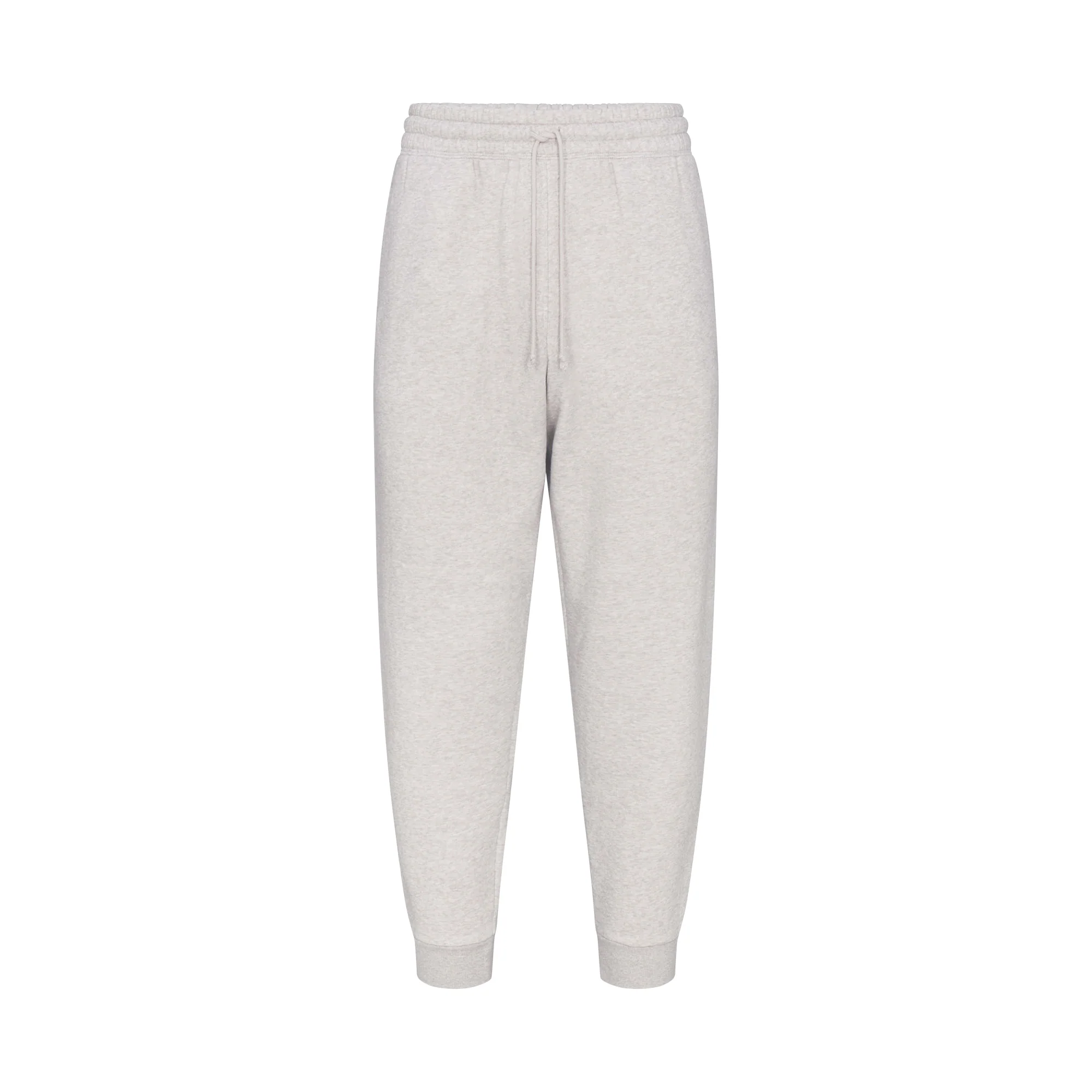 FLEECE LOUNGE MENS TAPERED JOGGER | LIGHT HEATHER GREY