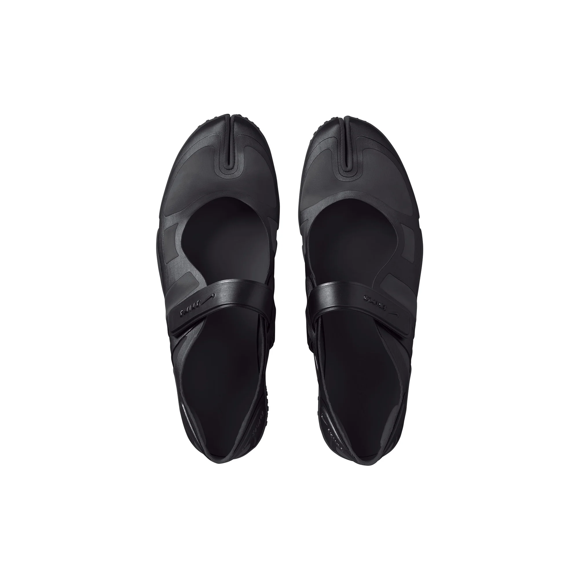 NikeSKIMS FOOTWEAR RIFT SATIN | BLACK