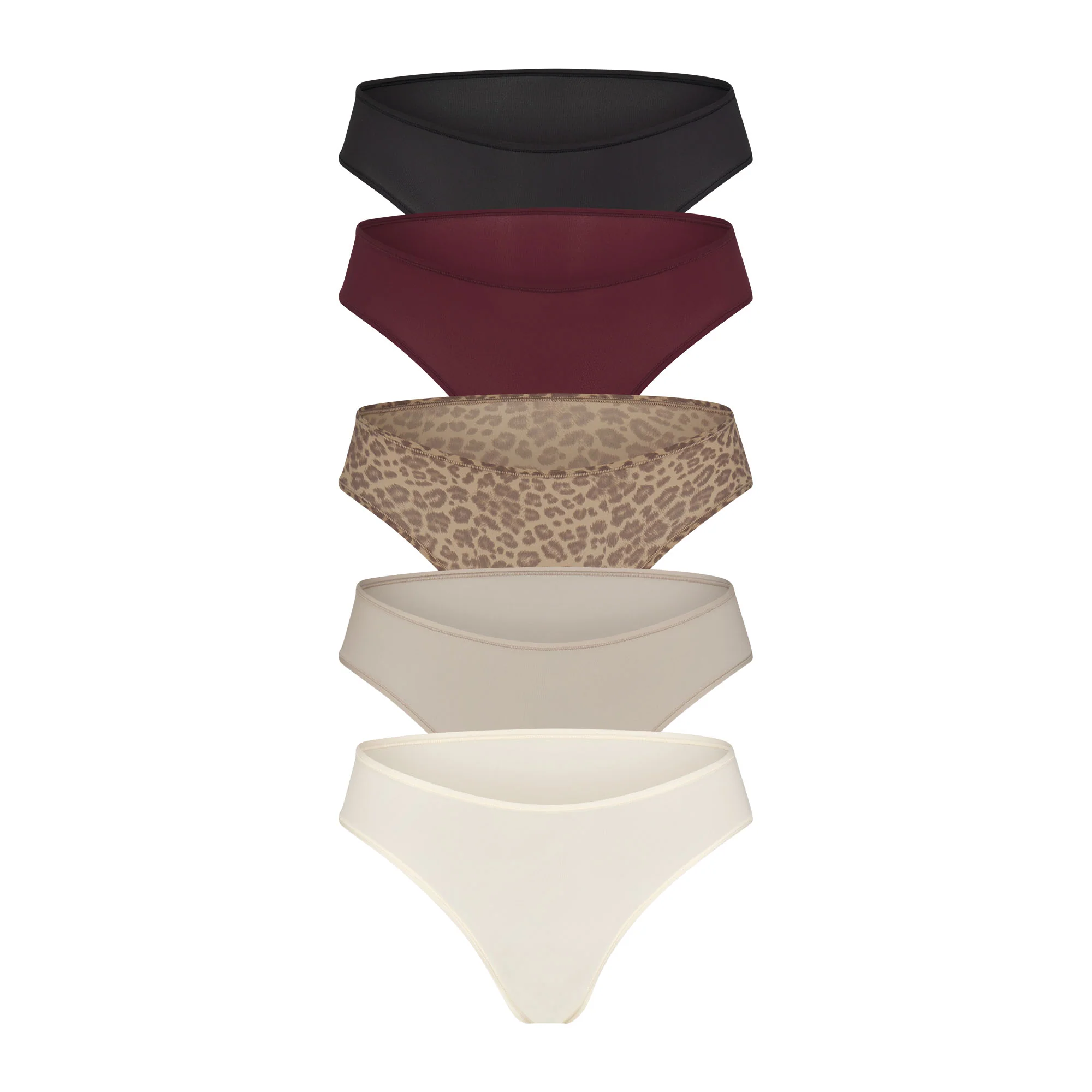 FITS EVERYBODY CHEEKY BRIEF 5-PACK | DESERT LEOPARD MULTI