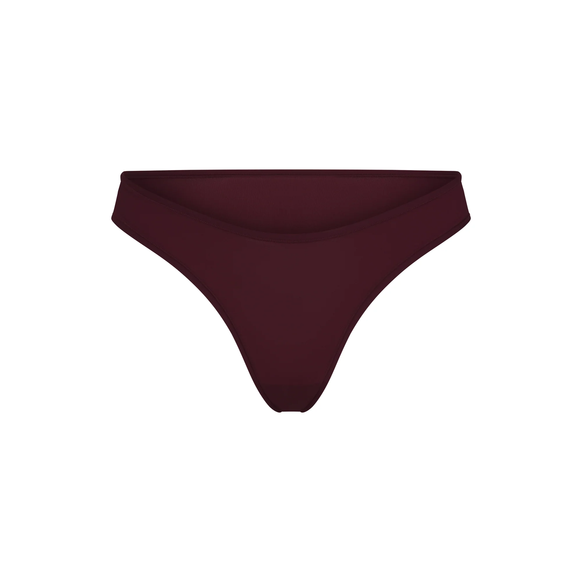 FITS EVERYBODY DIPPED FRONT THONG | CURRANT