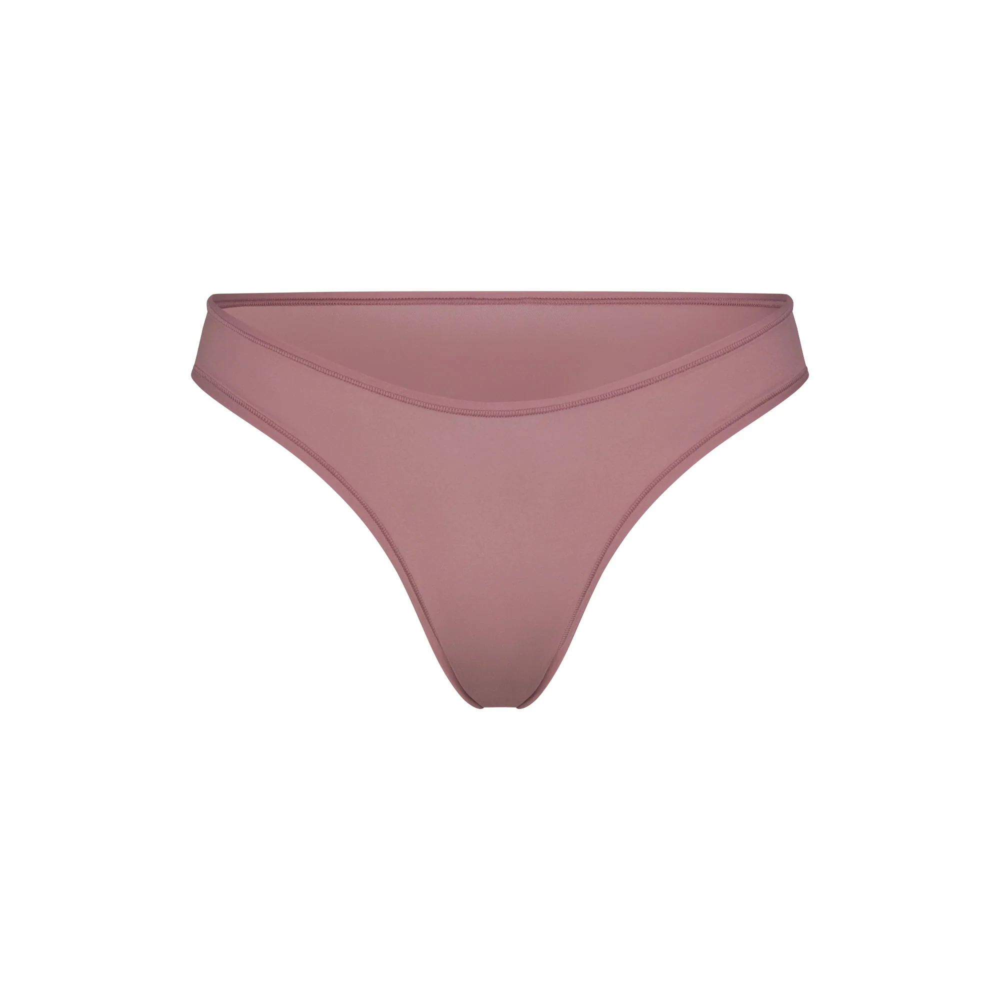 FITS EVERYBODY DIPPED FRONT THONG | MUTED MAUVE
