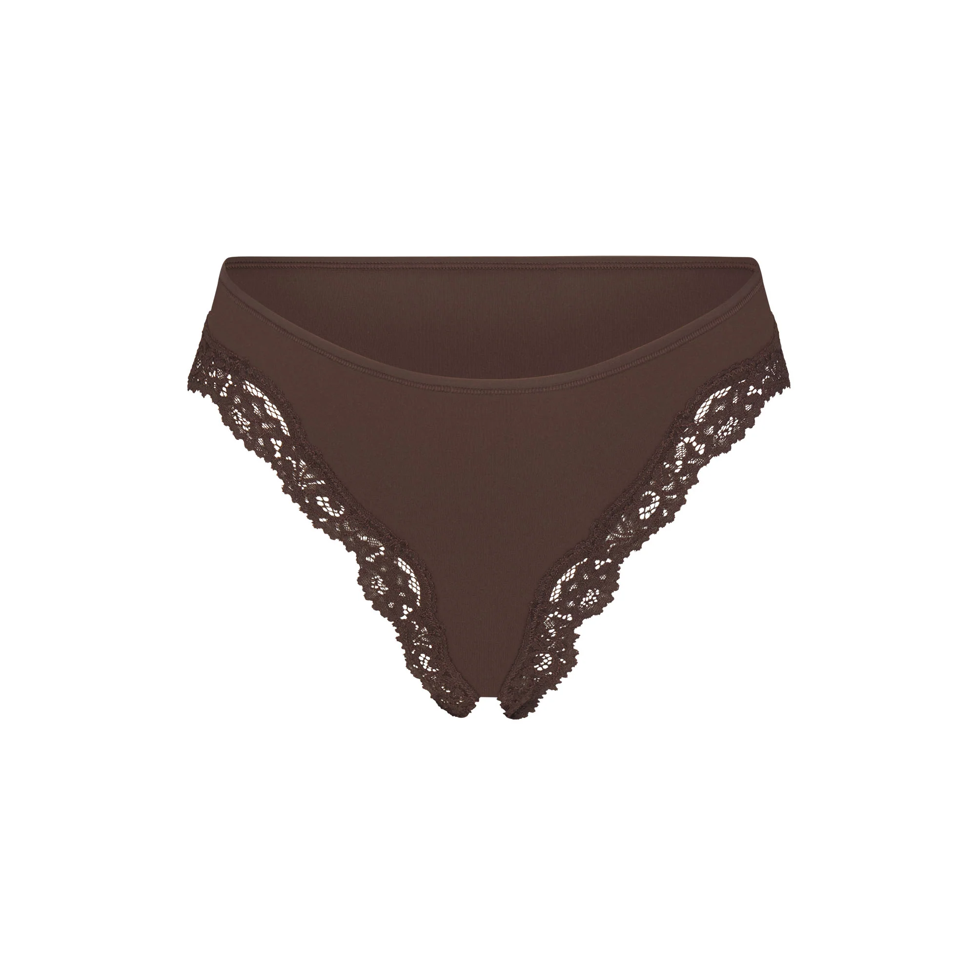 FITS EVERYBODY LACE TANGA | ESPRESSO
