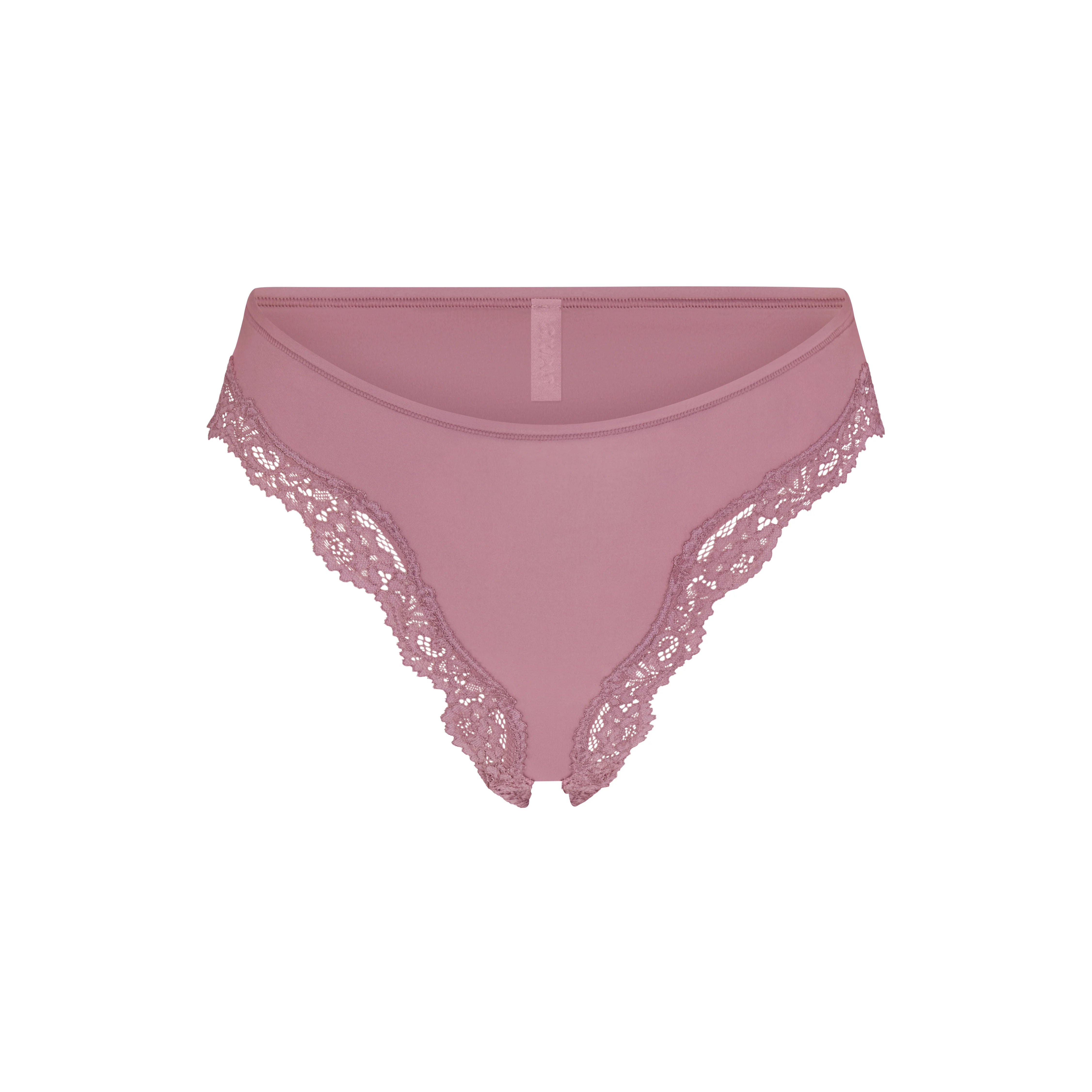 FITS EVERYBODY LACE TANGA | MUTED MAUVE