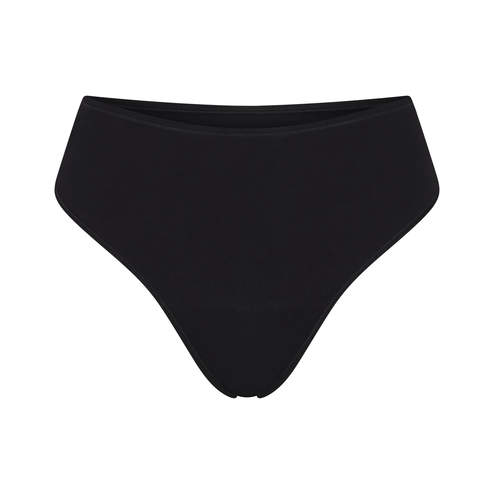 PERIOD PANTIES THONG | OBSIDIAN