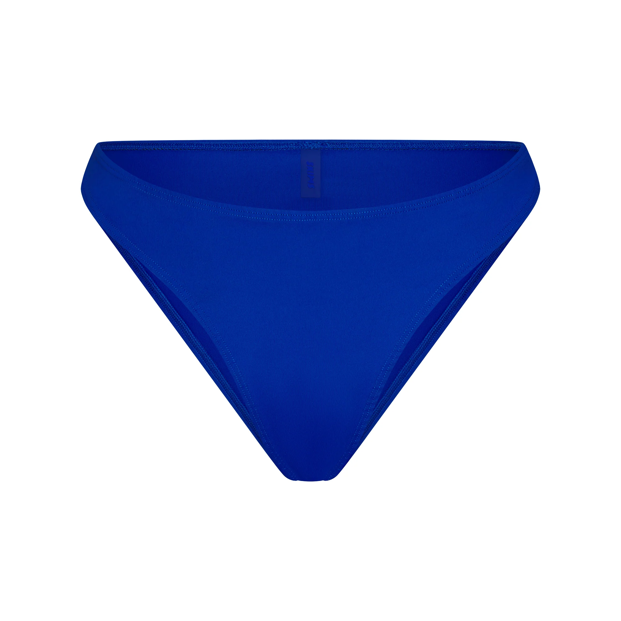 ICONIC SWIM HIGH LEG BIKINI BOTTOM | COBALT