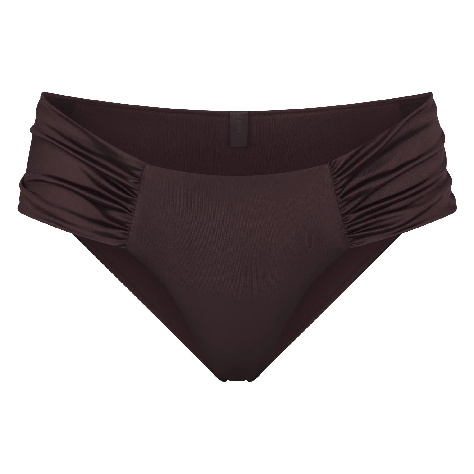 SATIN SWIM RUCHED BIKINI BOTTOM | PHOENIX