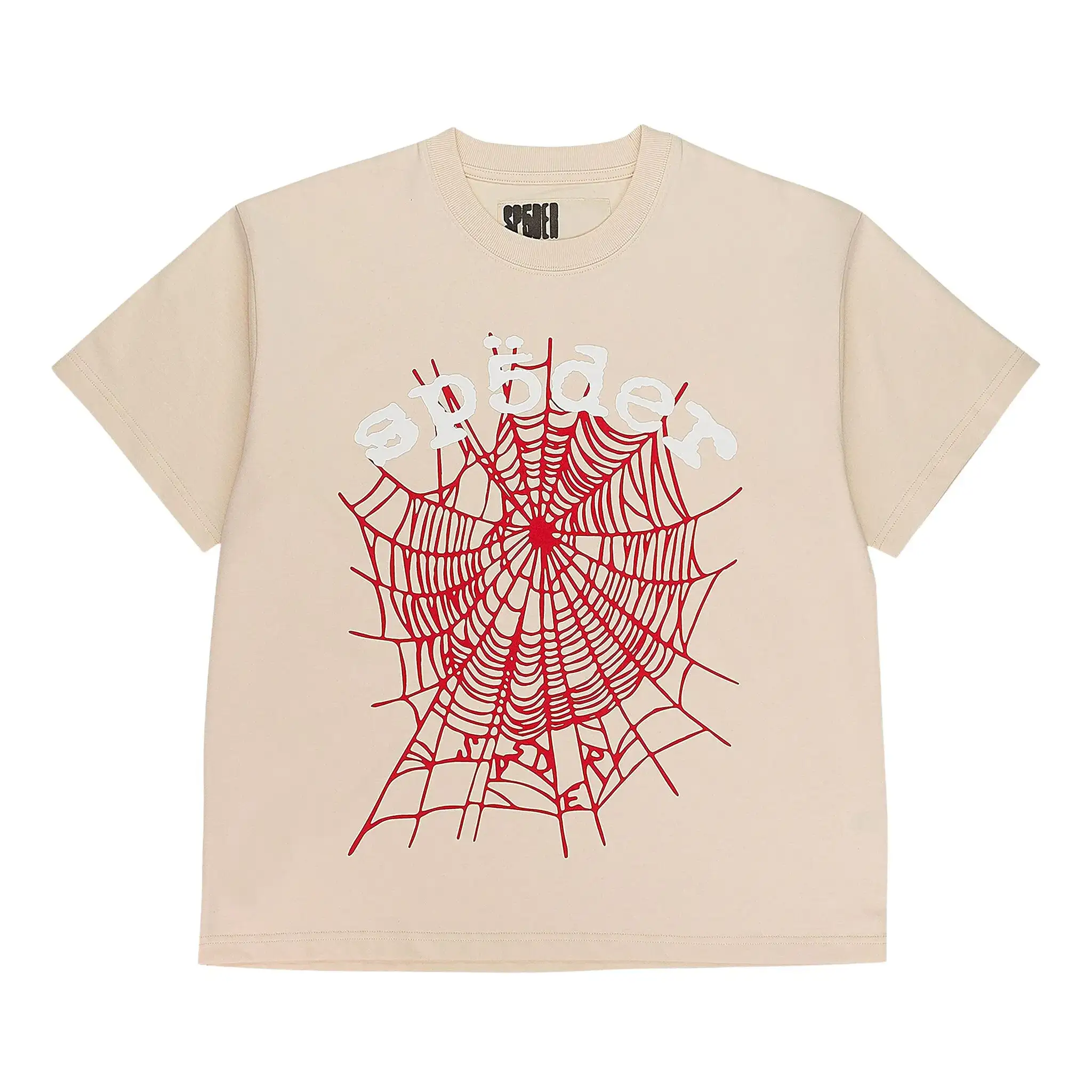 Sp5der Legacy Logo T-Shirt Nude