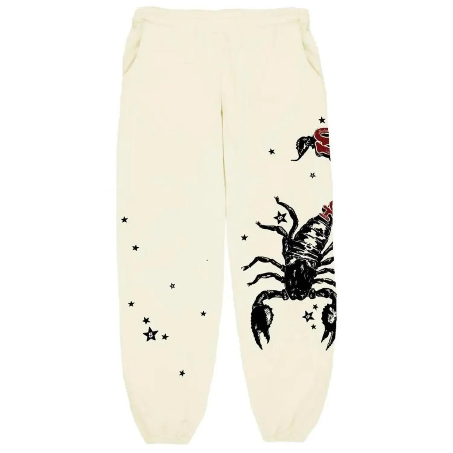 Sp5der x Mariah The Scientist Scorpion Sweatpant ‘Cream-